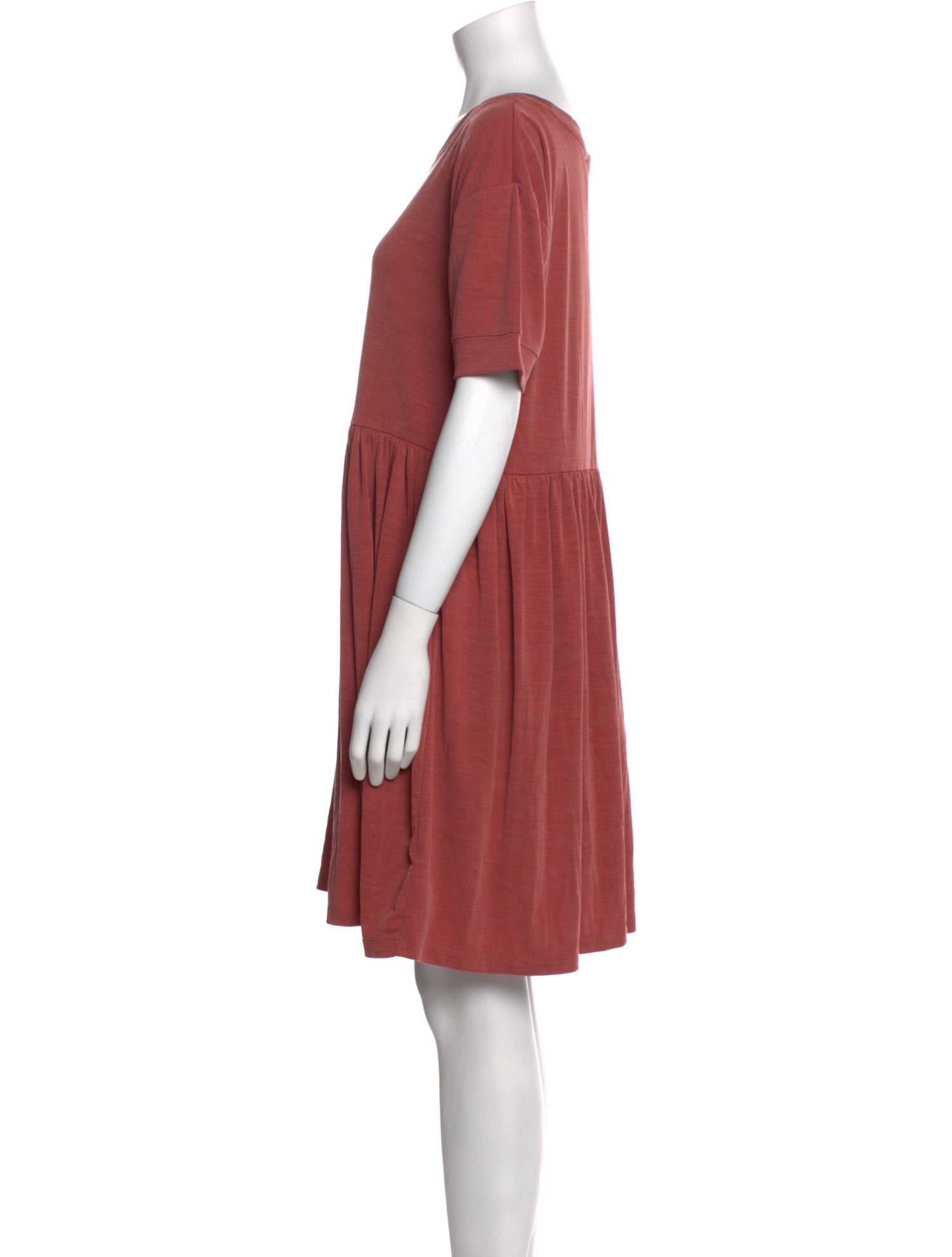 Cynthia Rowley Scoop Neck Mini Dress