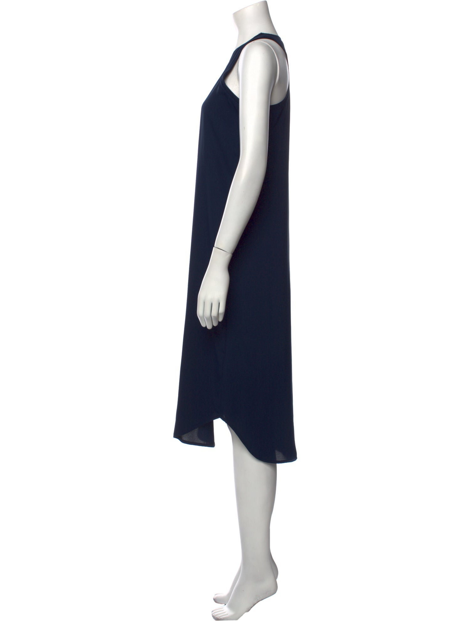 Cynthia Rowley Scoop Neck Midi Length Dress