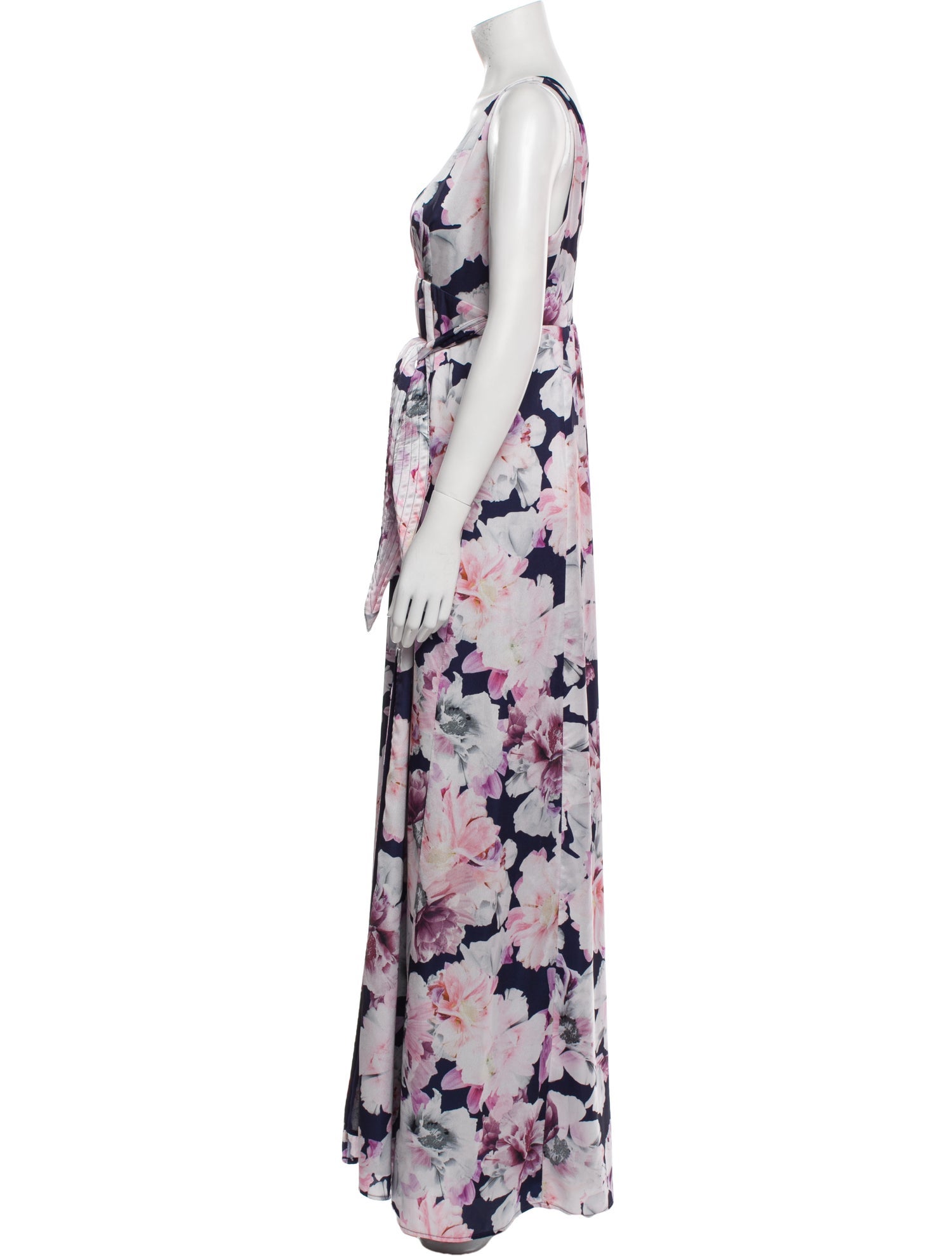 Cynthia Rowley Floral Print Long Dress