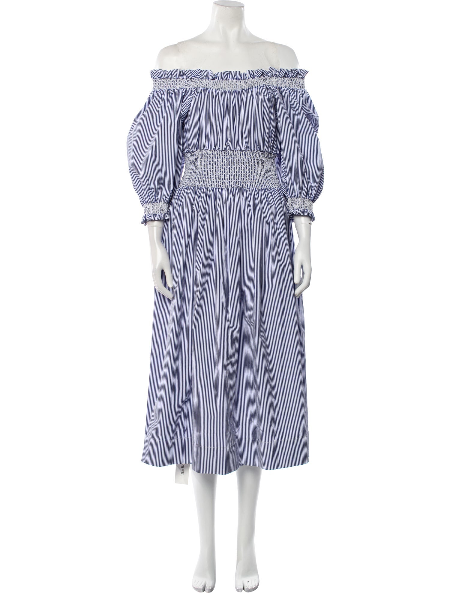 Cynthia Rowley Striped Long Dress