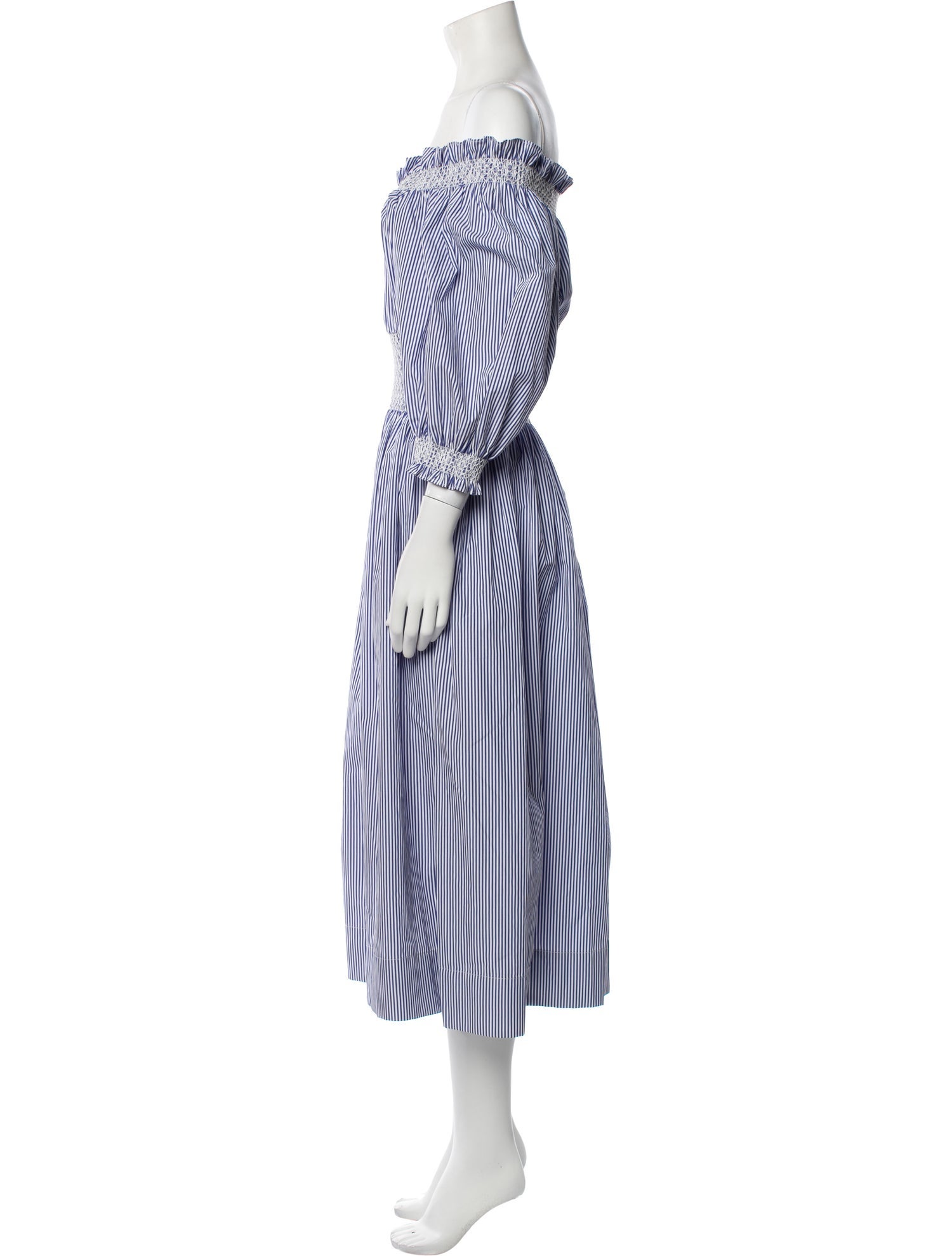 Cynthia Rowley Striped Long Dress