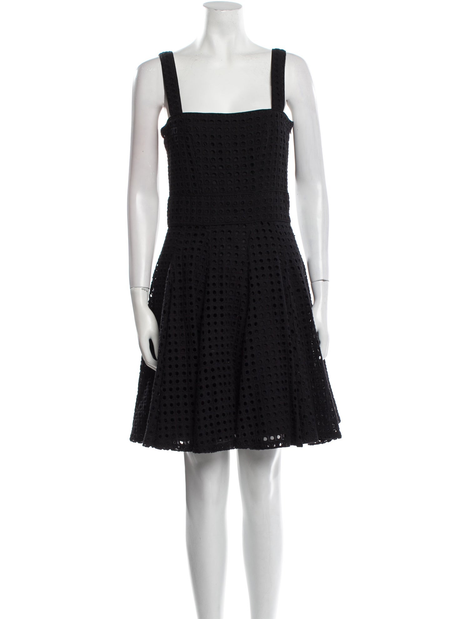 Cynthia Rowley Square Neckline Mini Dress