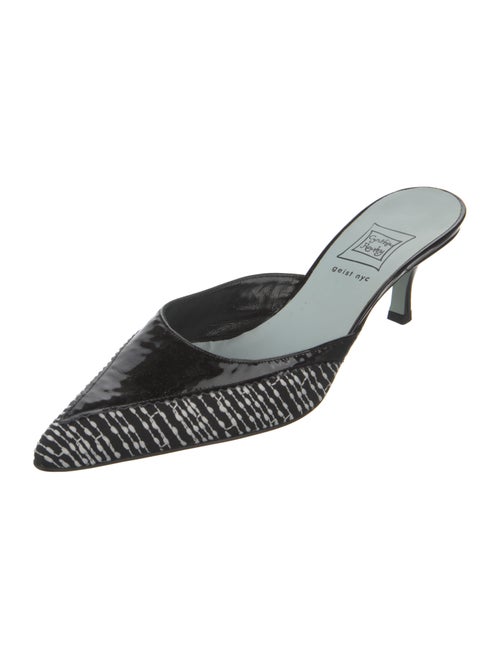 Cynthia Rowley Leather Mules