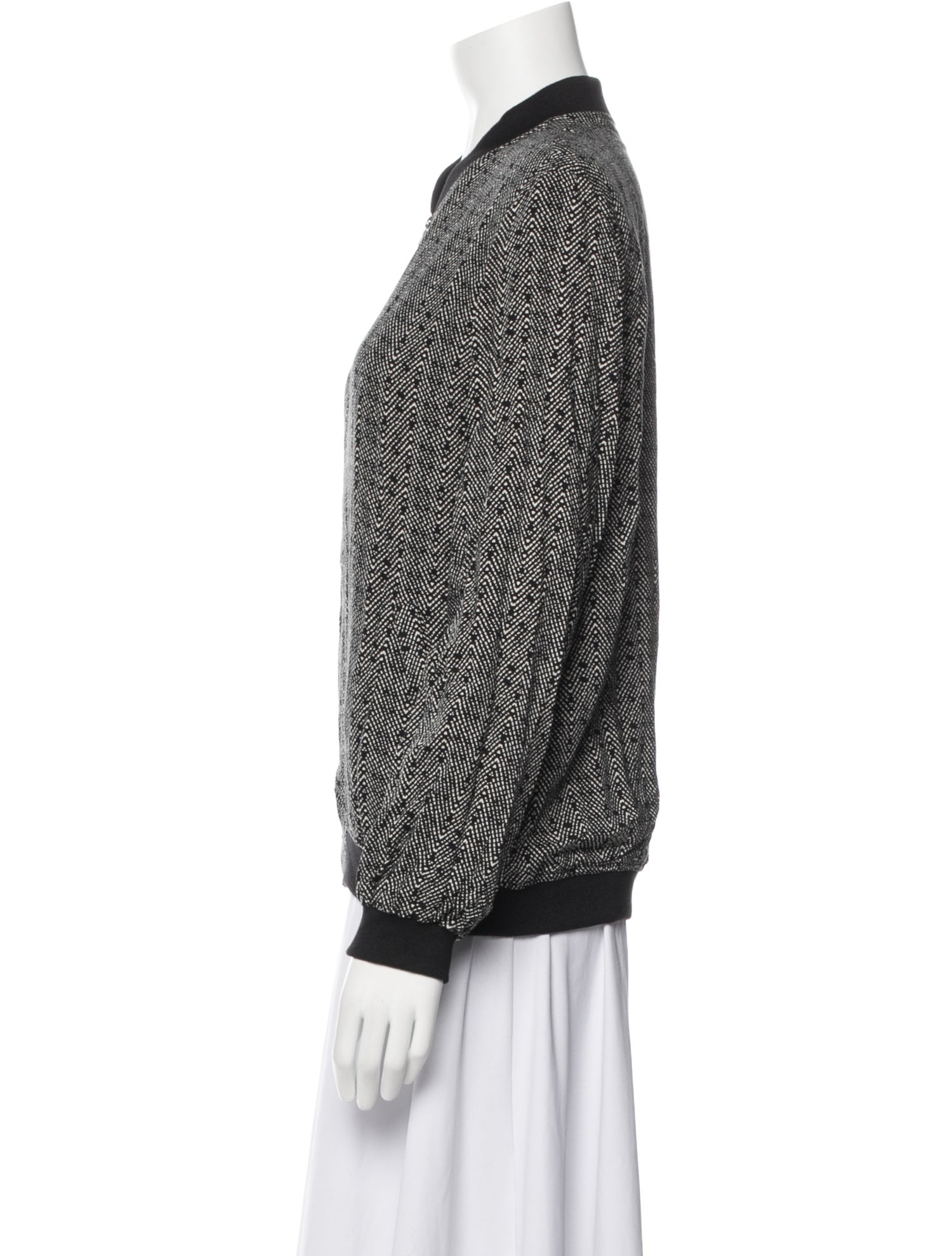 Cynthia Rowley Tweed Pattern Evening Jacket