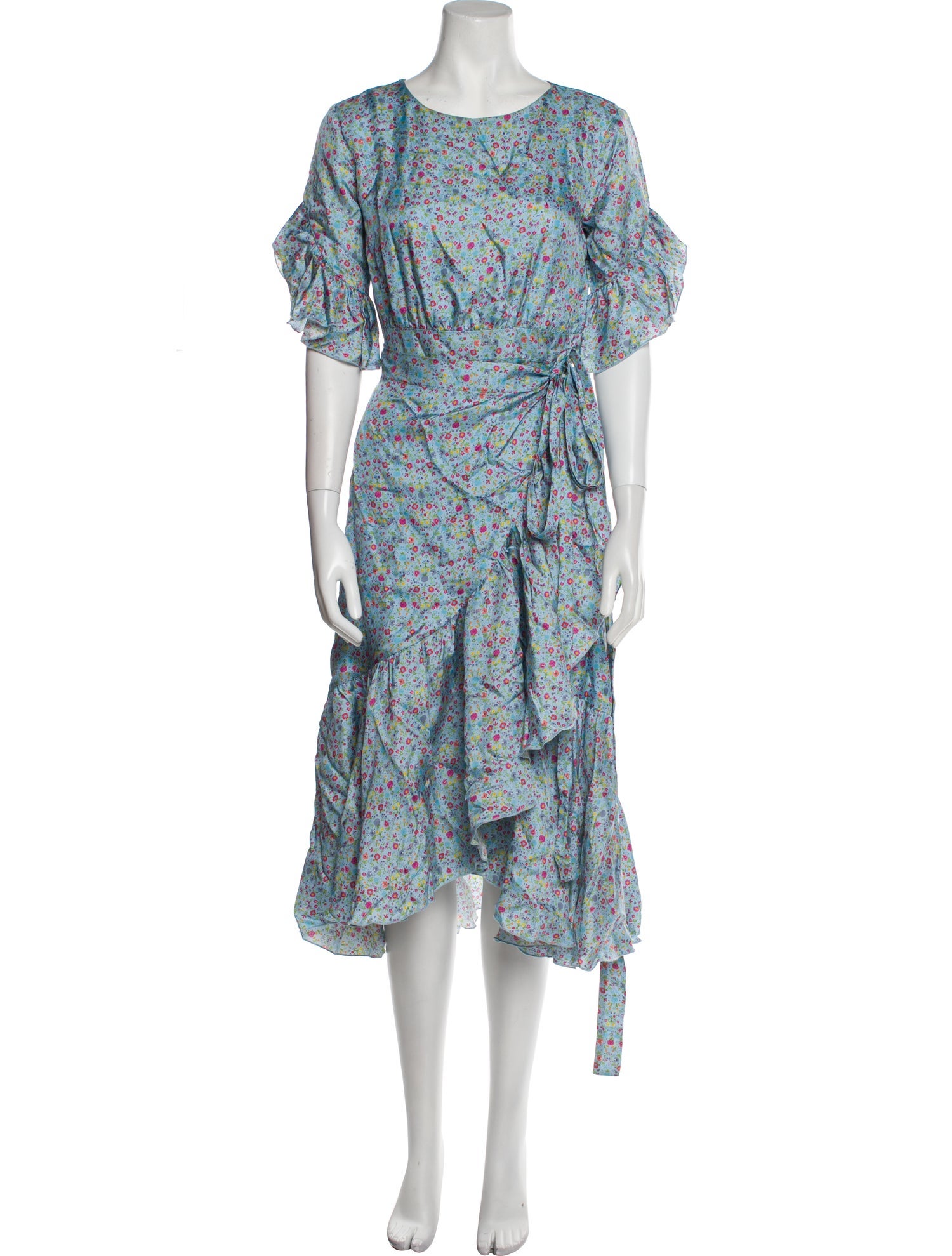 Cynthia Rowley Floral Print Midi Length Dress w/ Tags
