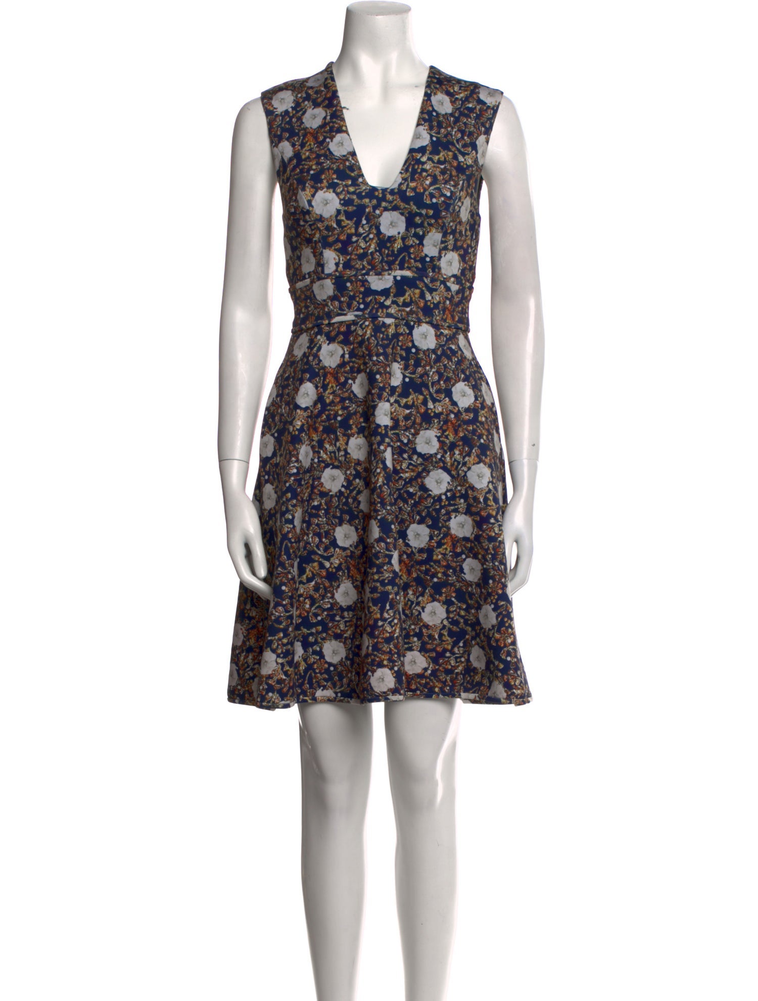 Cynthia Rowley Floral Print Mini Dress