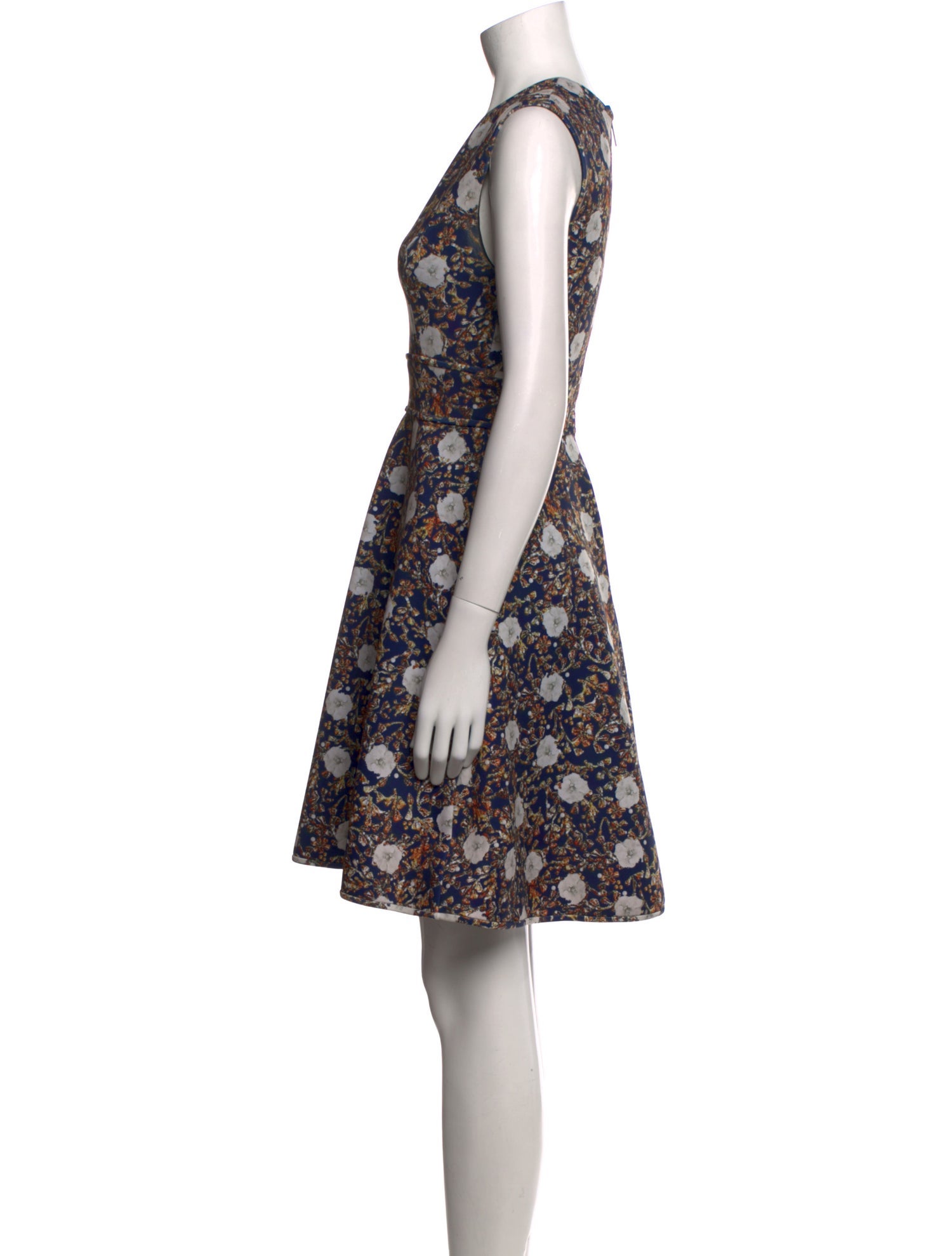 Cynthia Rowley Floral Print Mini Dress