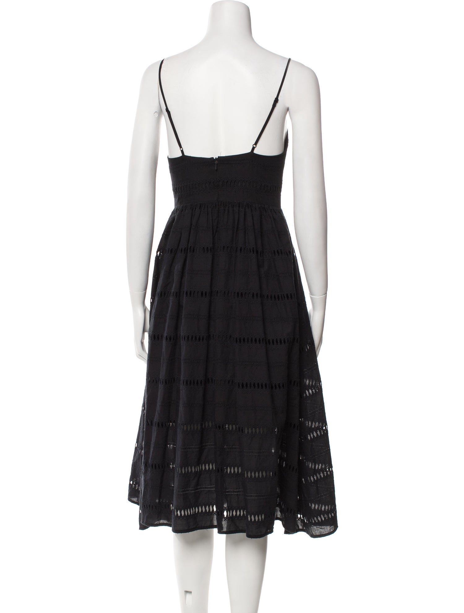 Cynthia Rowley V-Neck Midi Length Dress