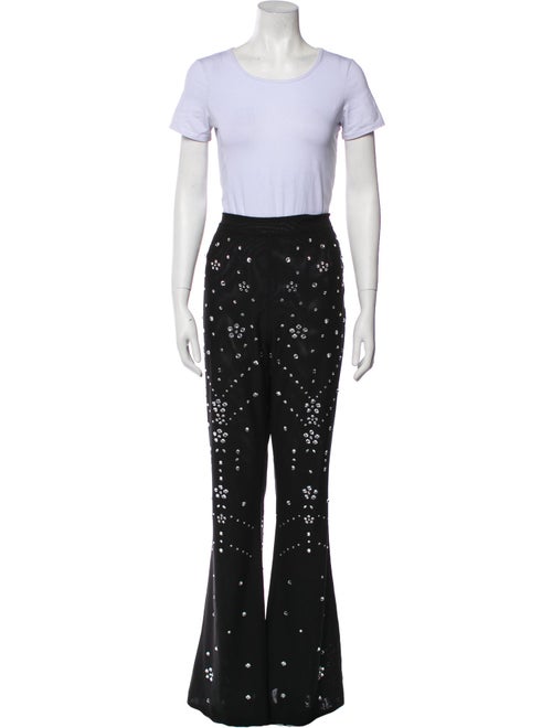 Cynthia Rowley Crystal Embellishments Pant Set