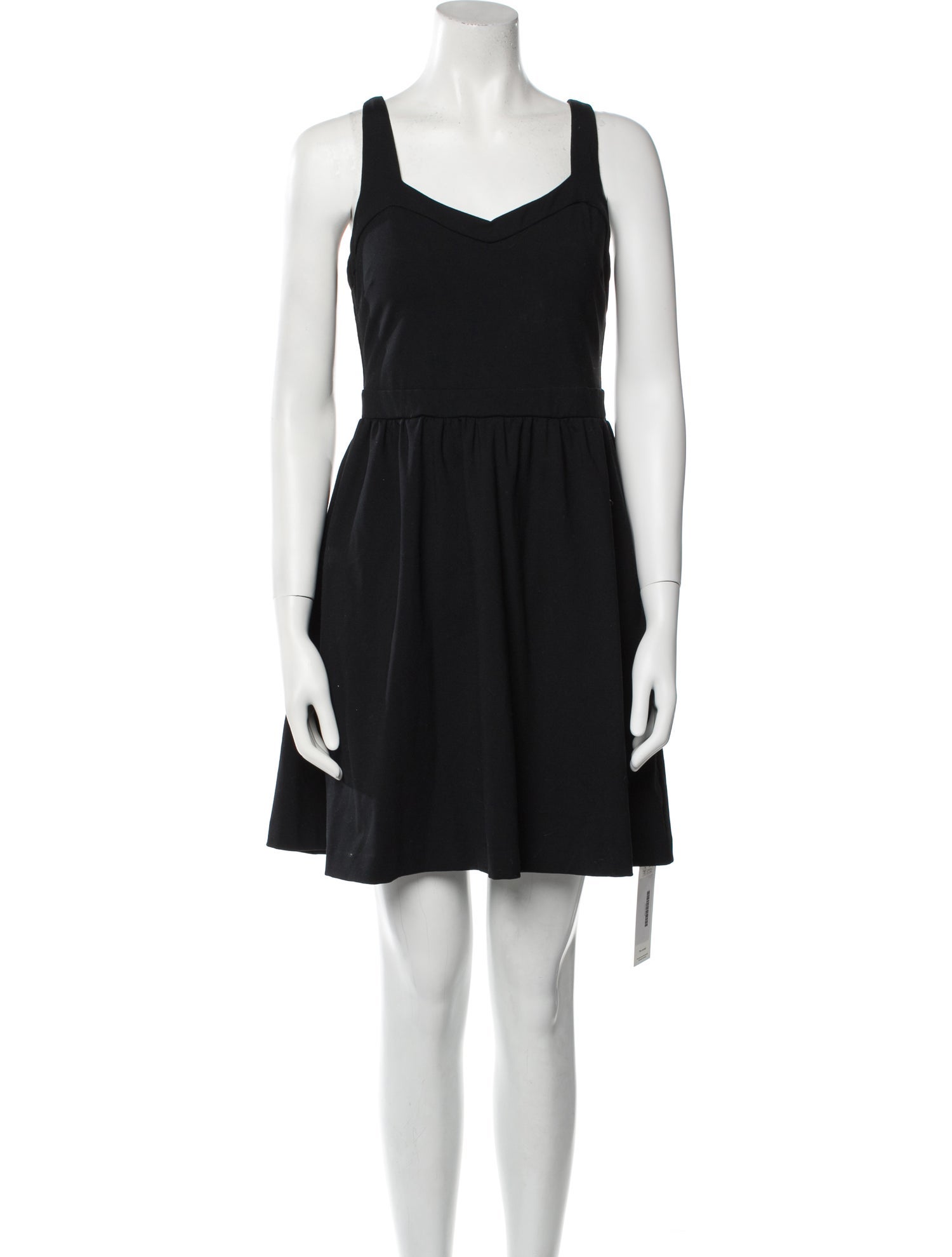 Cynthia Rowley Square Neckline Mini Dress