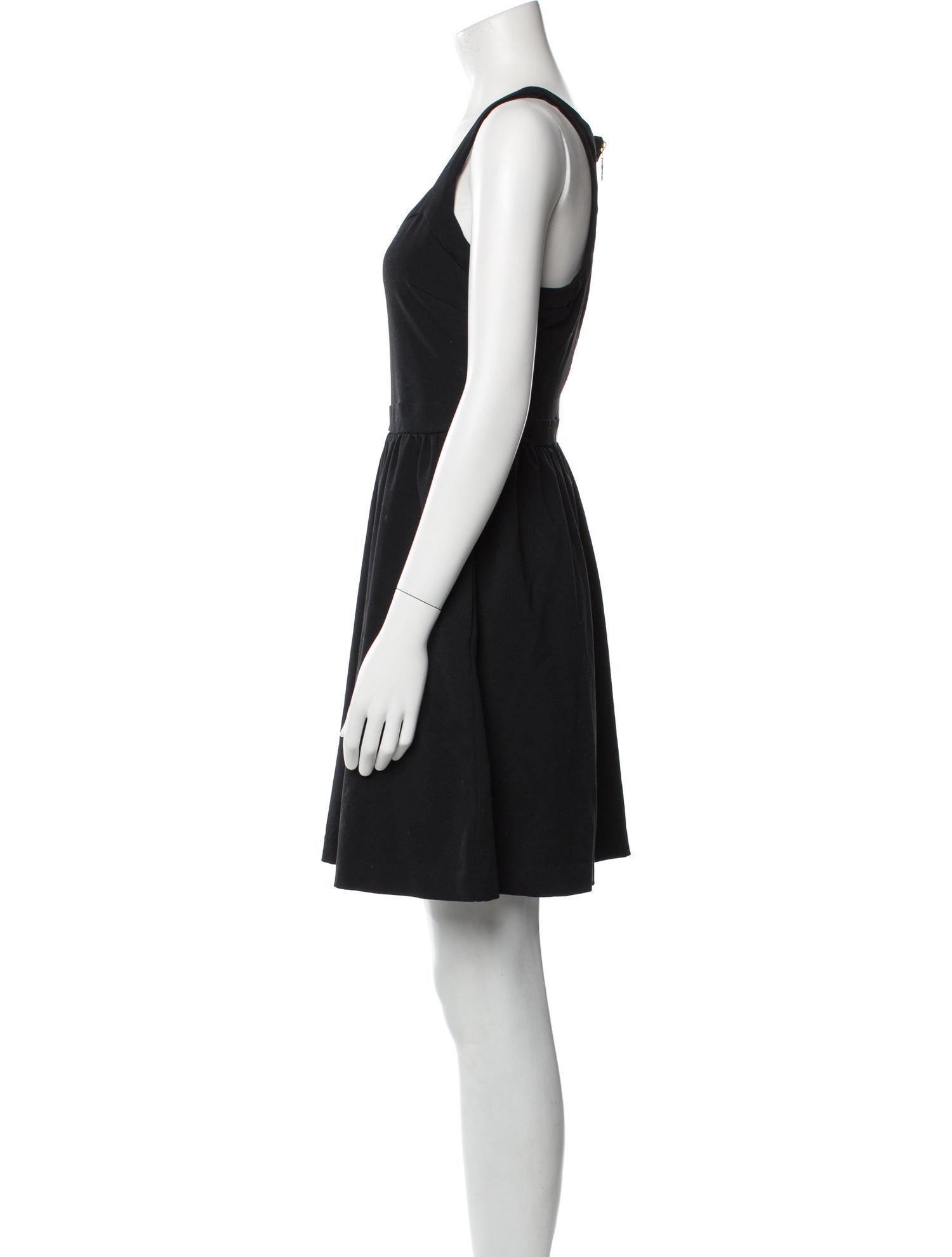 Cynthia Rowley Square Neckline Mini Dress