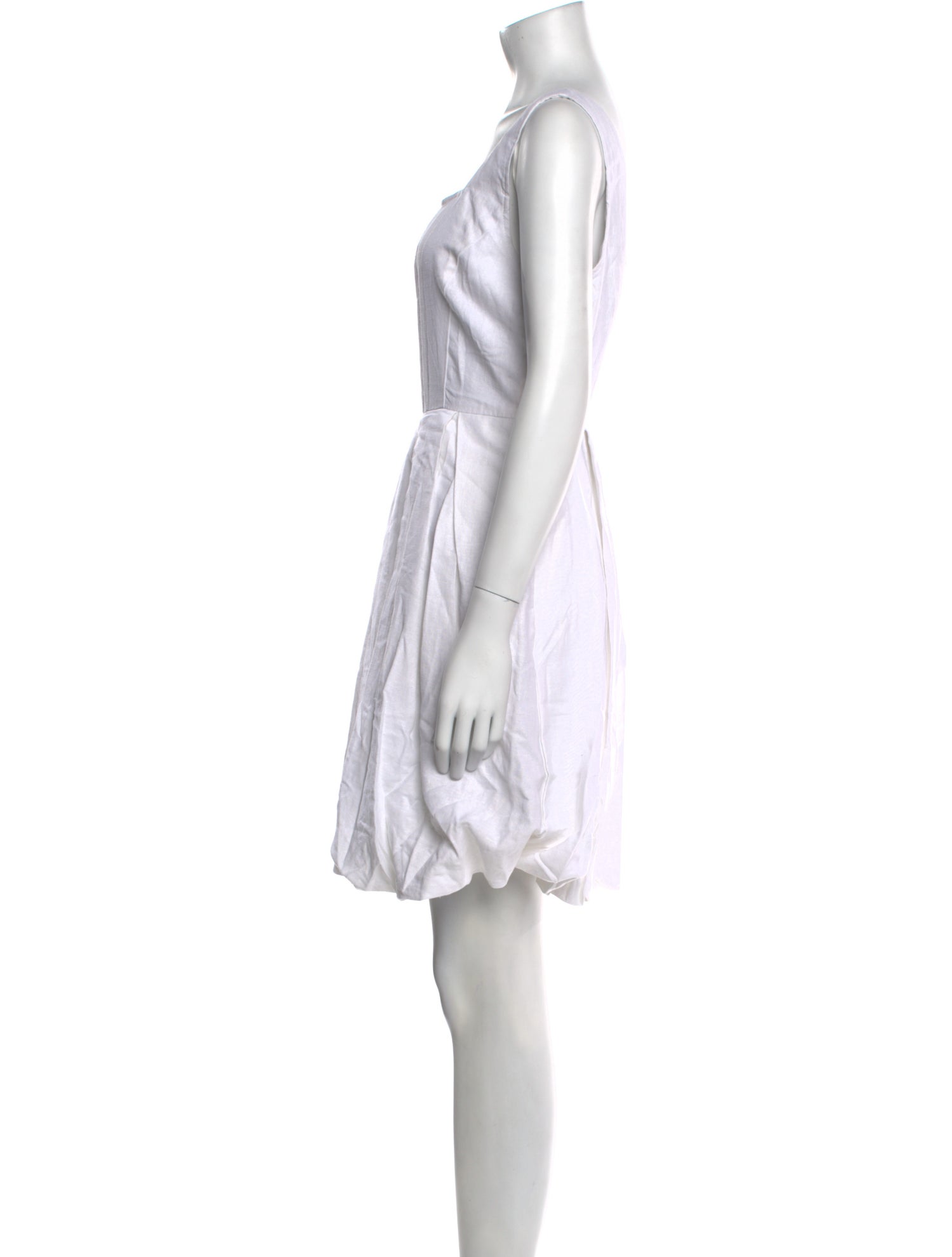 Cynthia Rowley Square Neckline Mini Dress