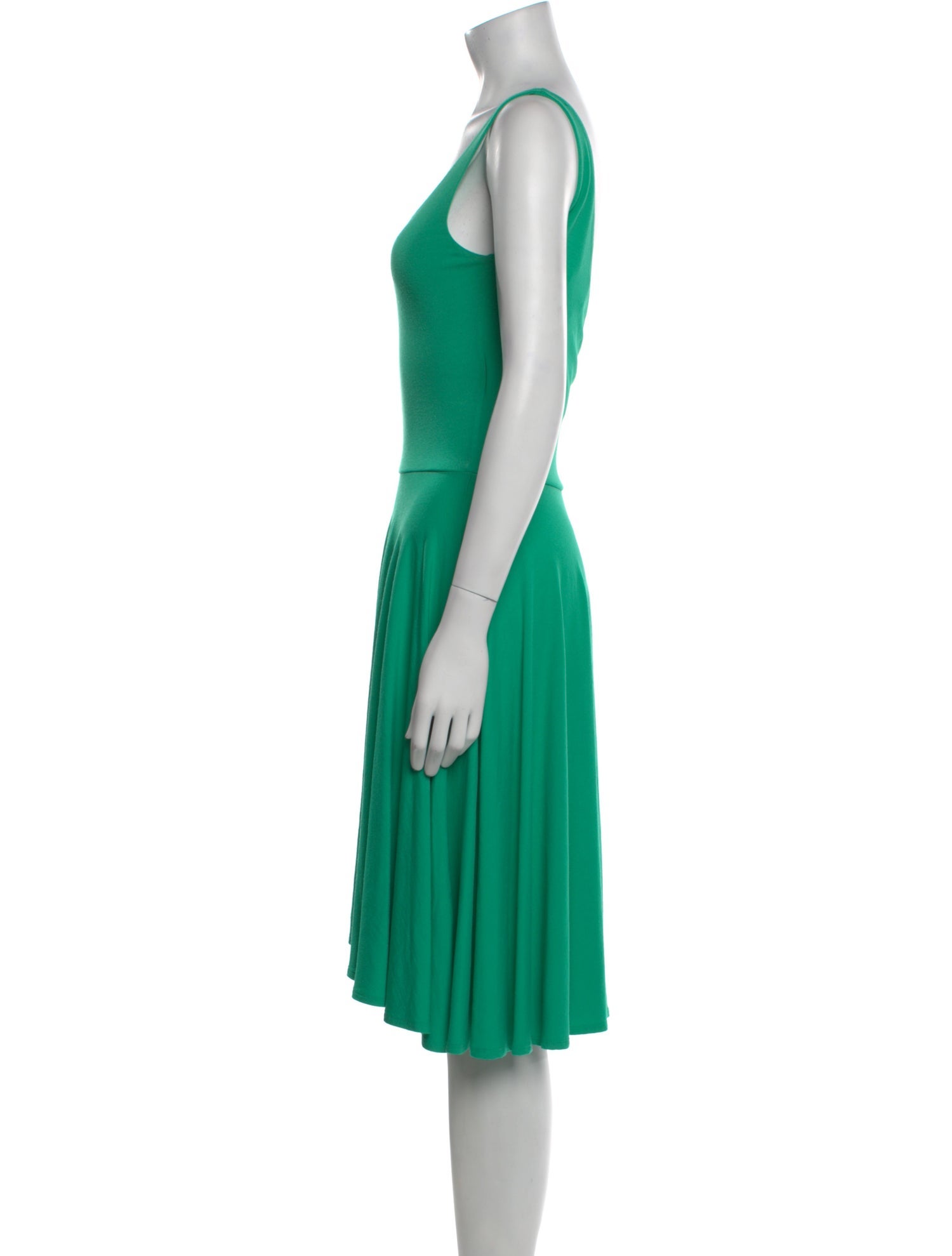 Cynthia Rowley Scoop Neck Knee-Length Dress