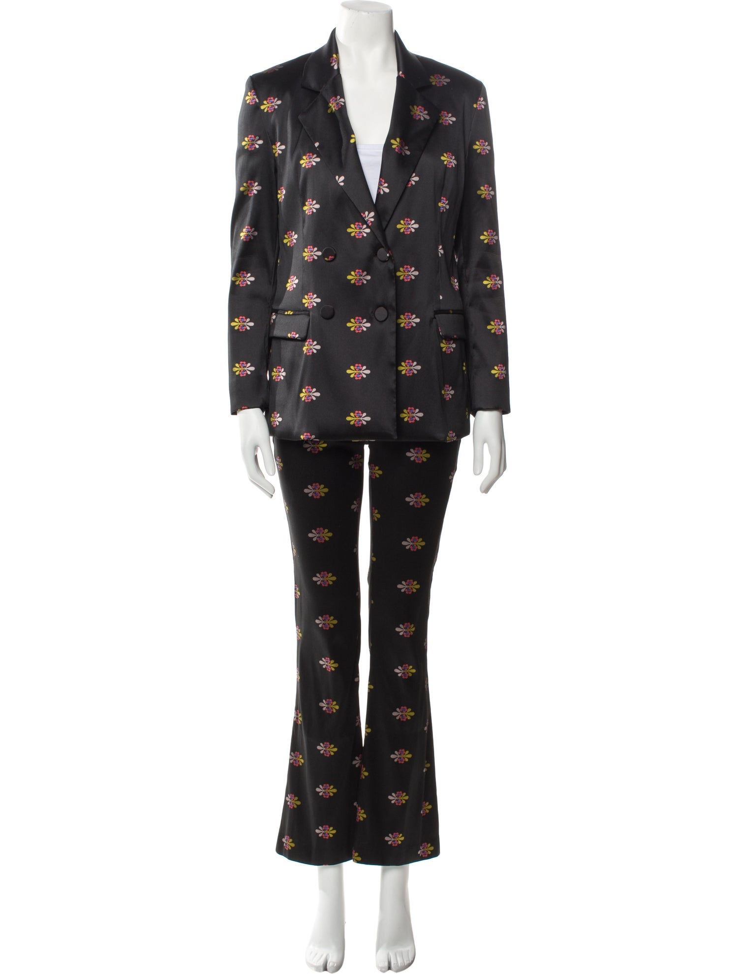 Cynthia Rowley Floral Print Pantsuit
