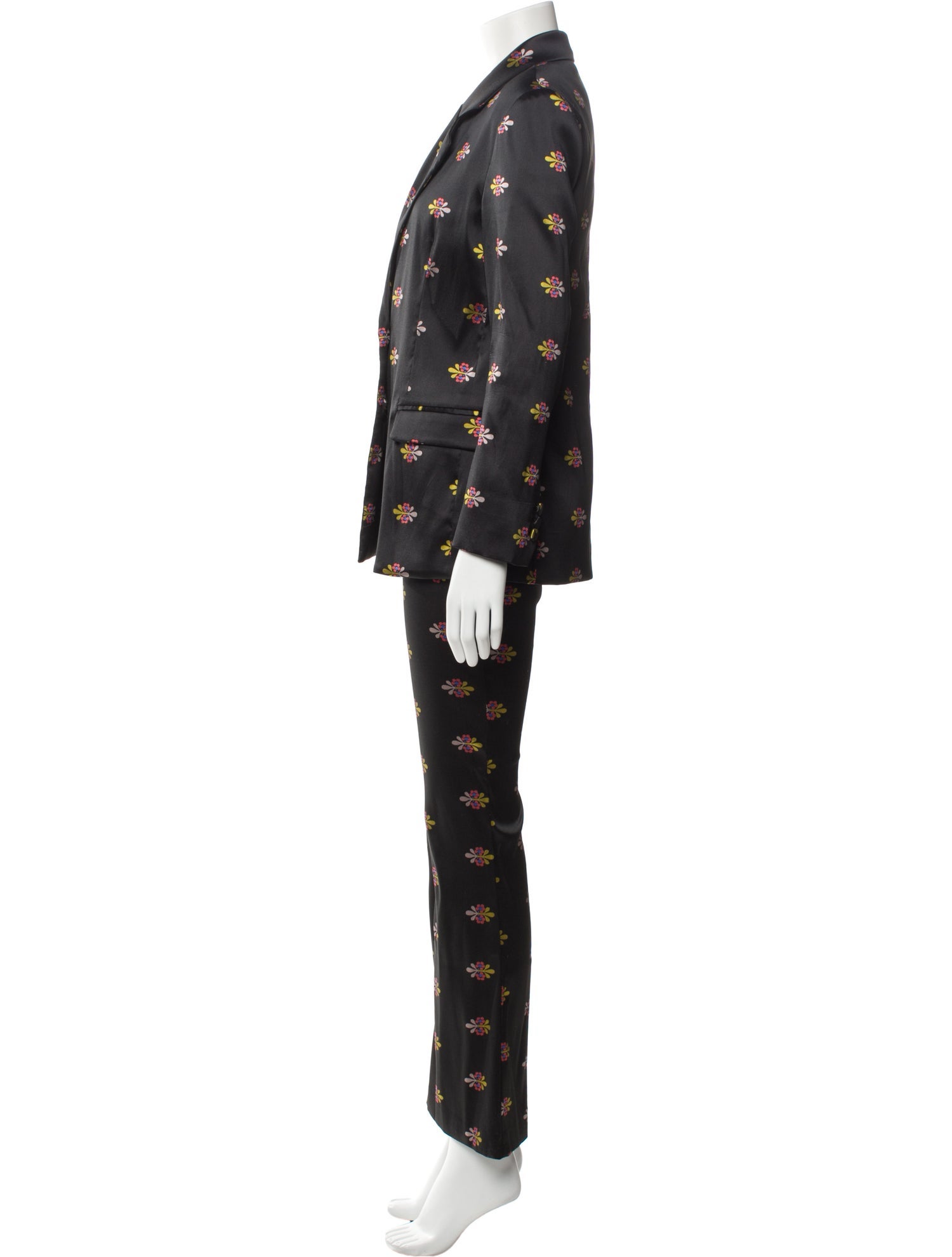 Cynthia Rowley Floral Print Pantsuit
