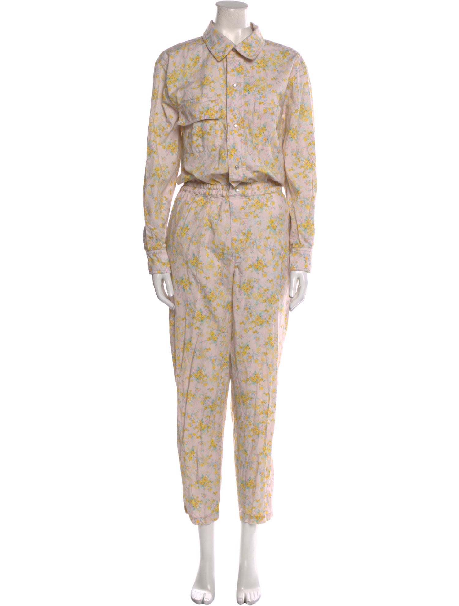 Cynthia Rowley Floral Print Jumpsuit