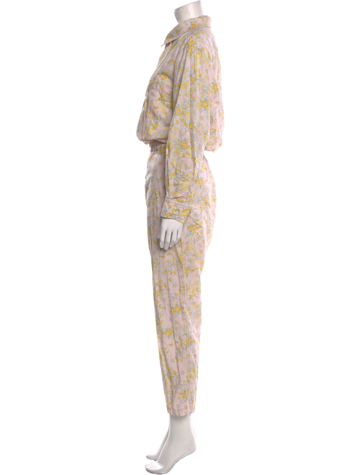 Cynthia Rowley Floral Print Jumpsuit