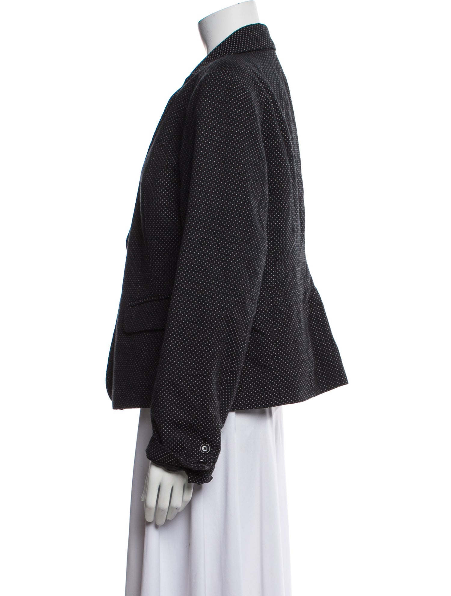 Cynthia Rowley Polka Dot Print Blazer