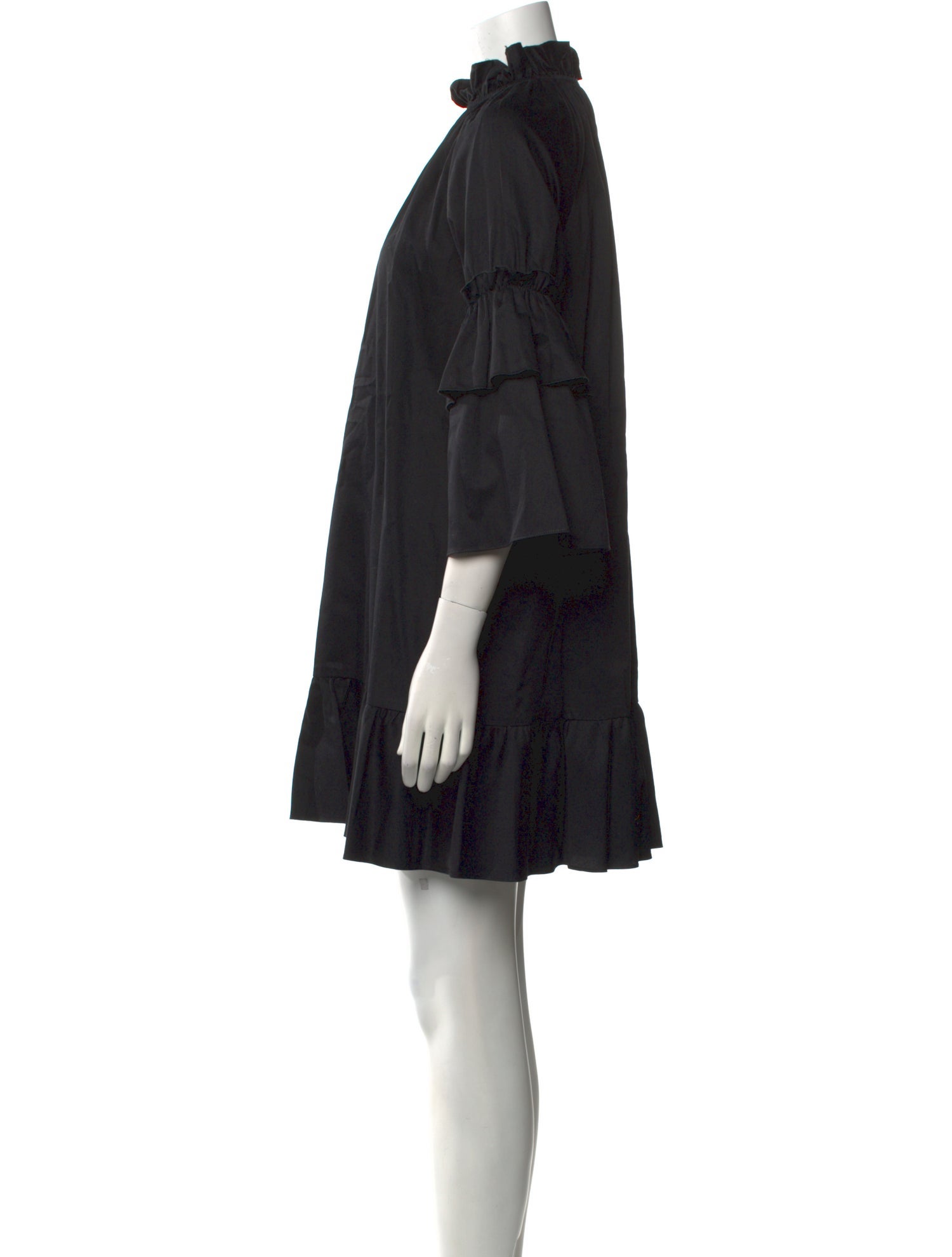 Cynthia Rowley Mock Neck Mini Dress