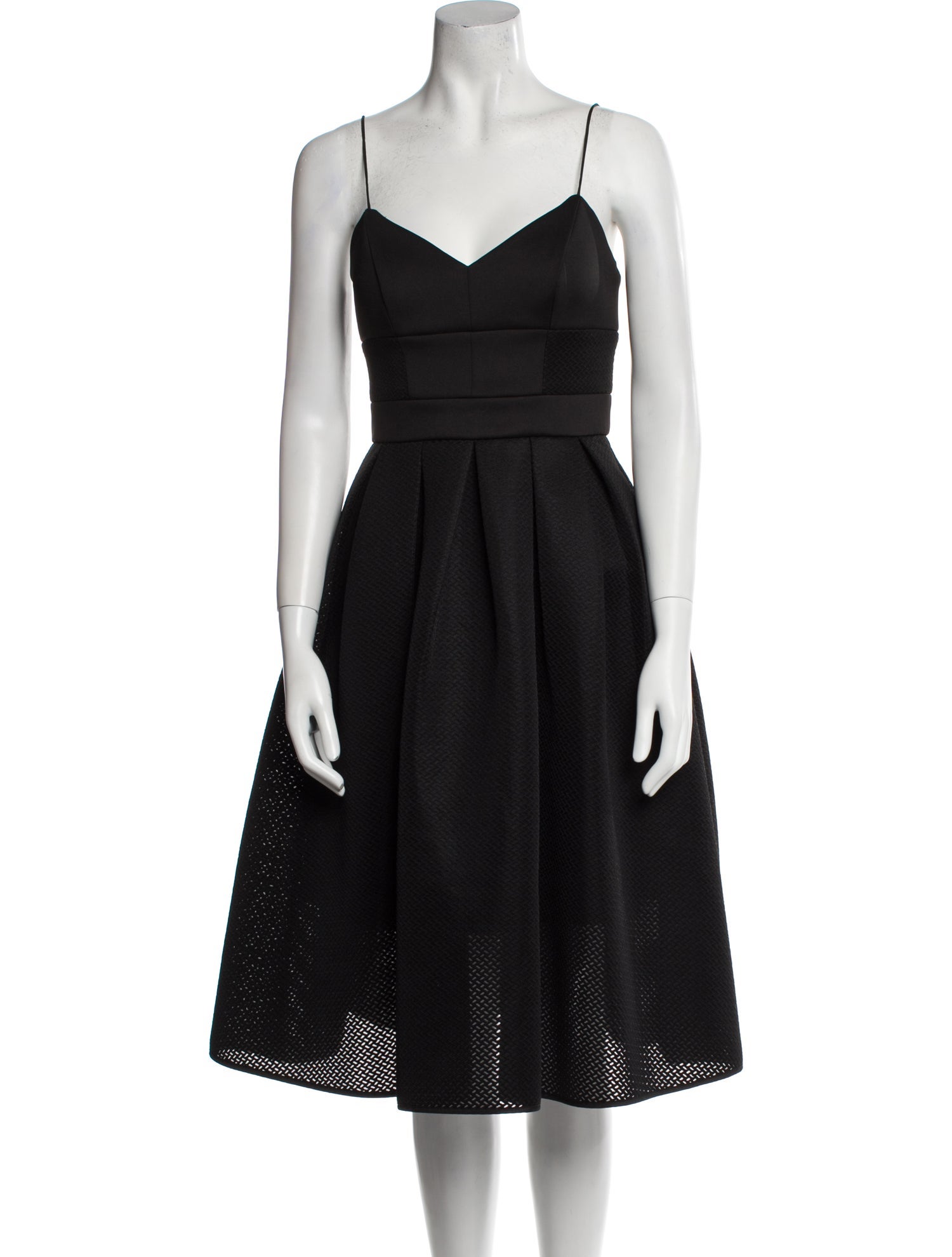 Cynthia Rowley V-Neck Midi Length Dress