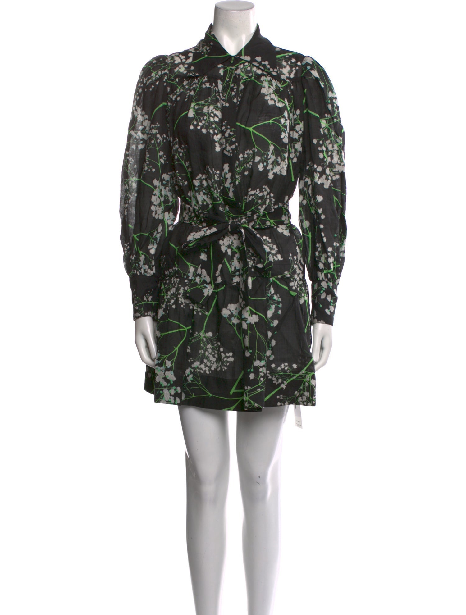 Cynthia Rowley Floral Print Mini Dress