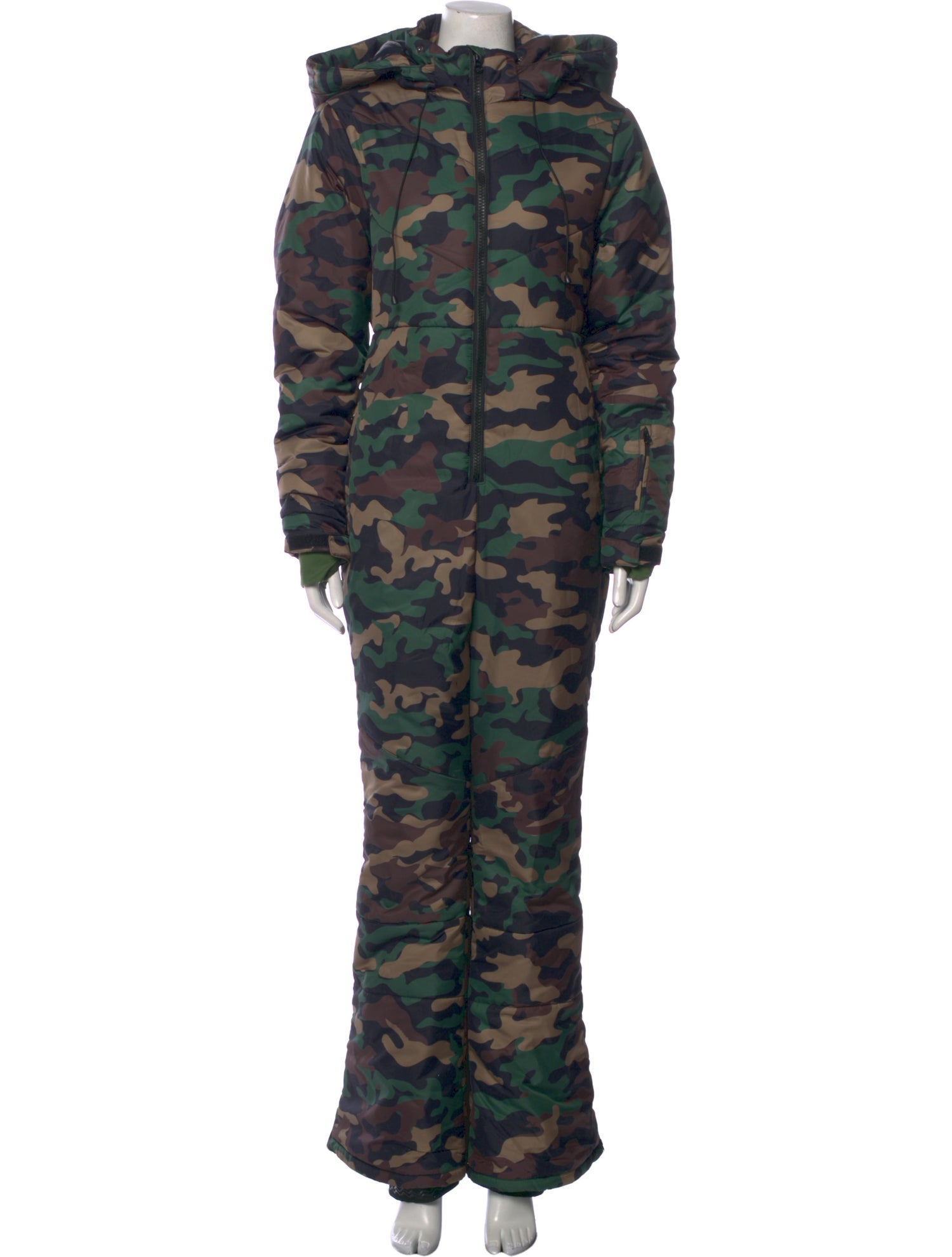 Cynthia Rowley Camouflage Print Crew Neck Jumpsuit w/ Tags