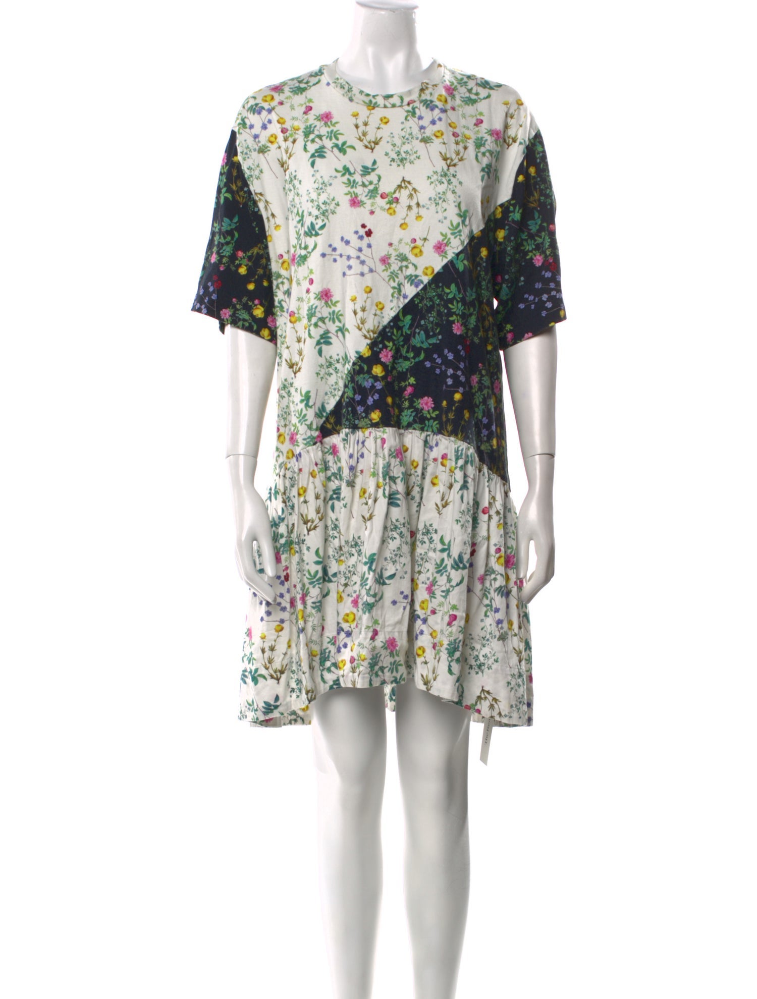 Cynthia Rowley Floral Print Knee-Length Dress