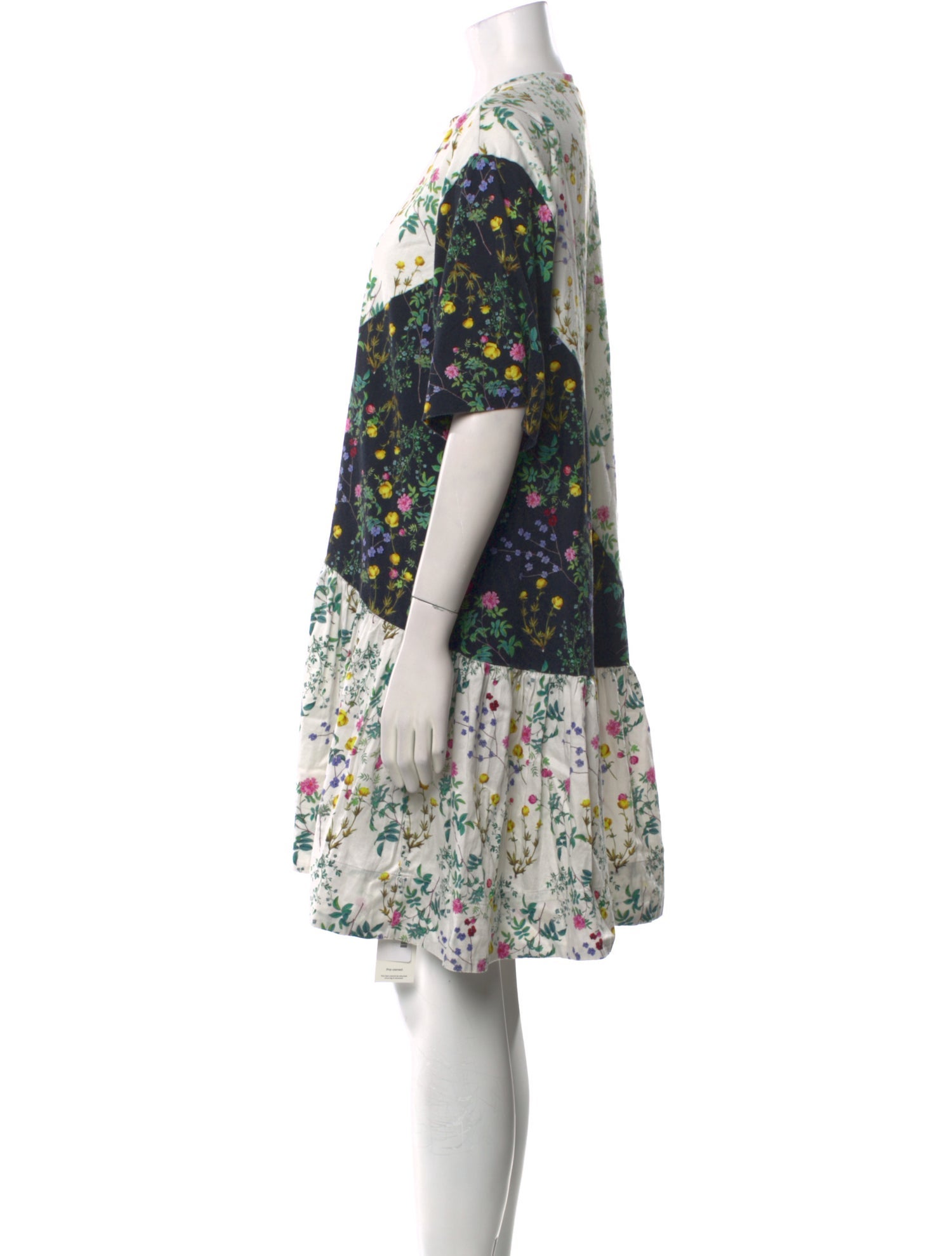 Cynthia Rowley Floral Print Knee-Length Dress