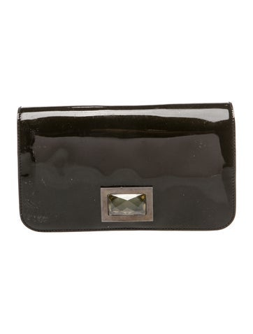 Kara Ross Clutches Patent Leather Clutch