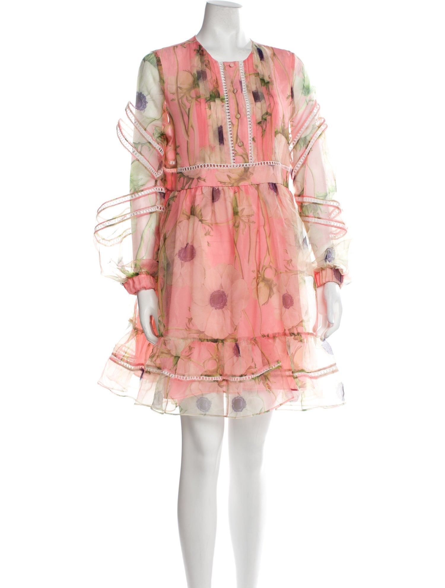 Cynthia Rowley Floral Print Mini Dress w/ Tags