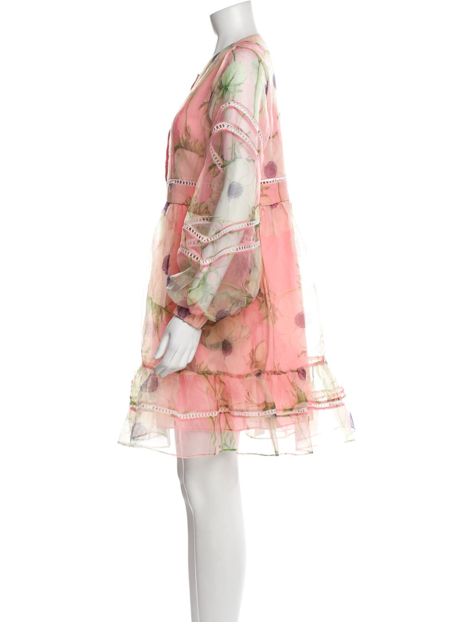 Cynthia Rowley Floral Print Mini Dress w/ Tags