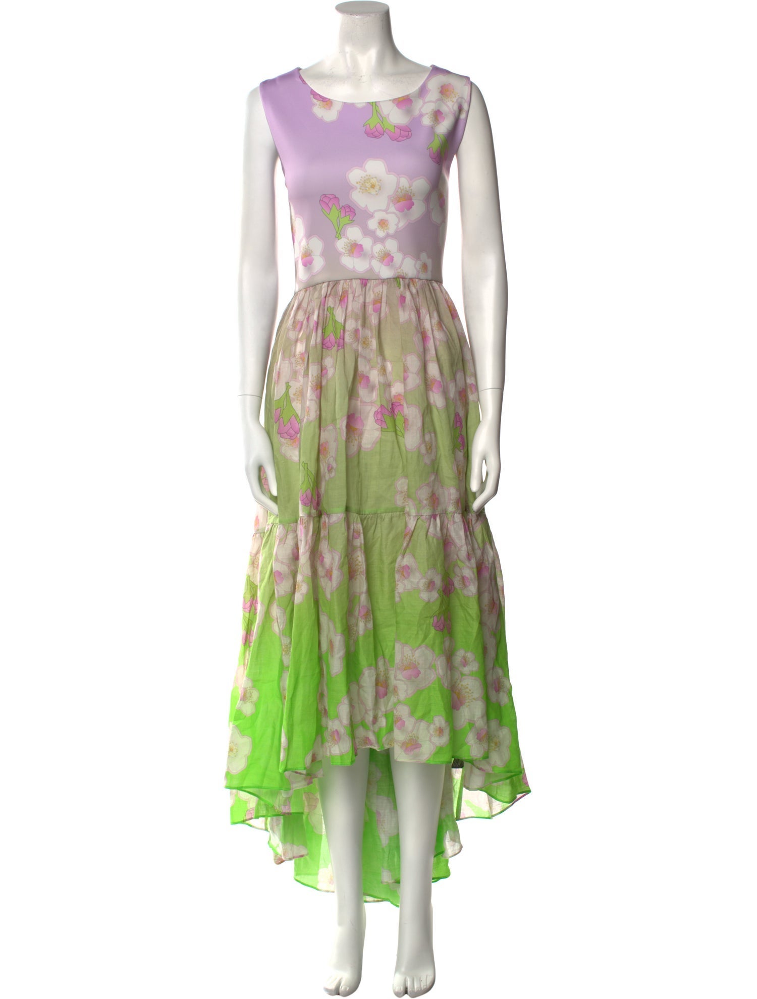 Cynthia Rowley Floral Print Long Dress w/ Tags