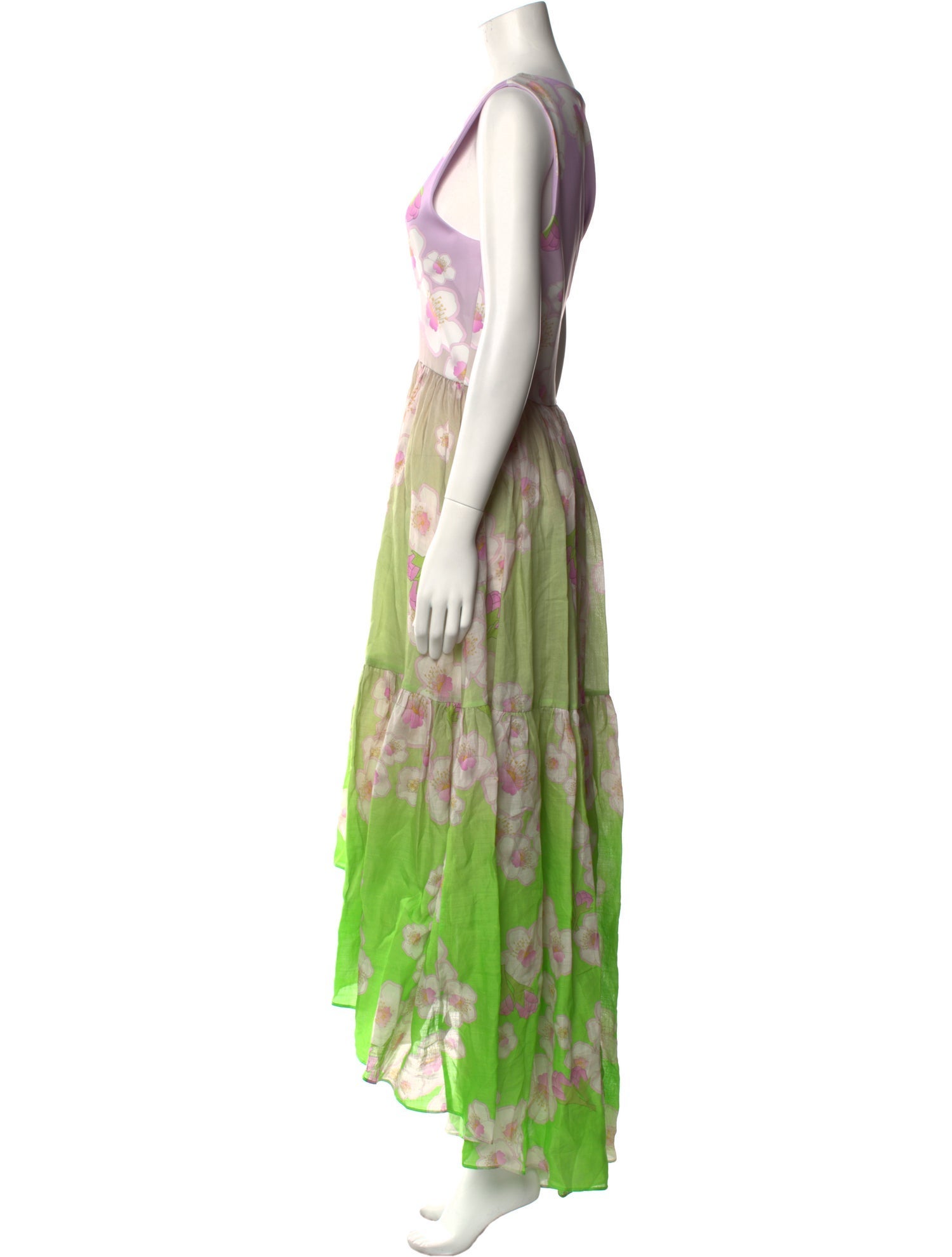 Cynthia Rowley Floral Print Long Dress w/ Tags