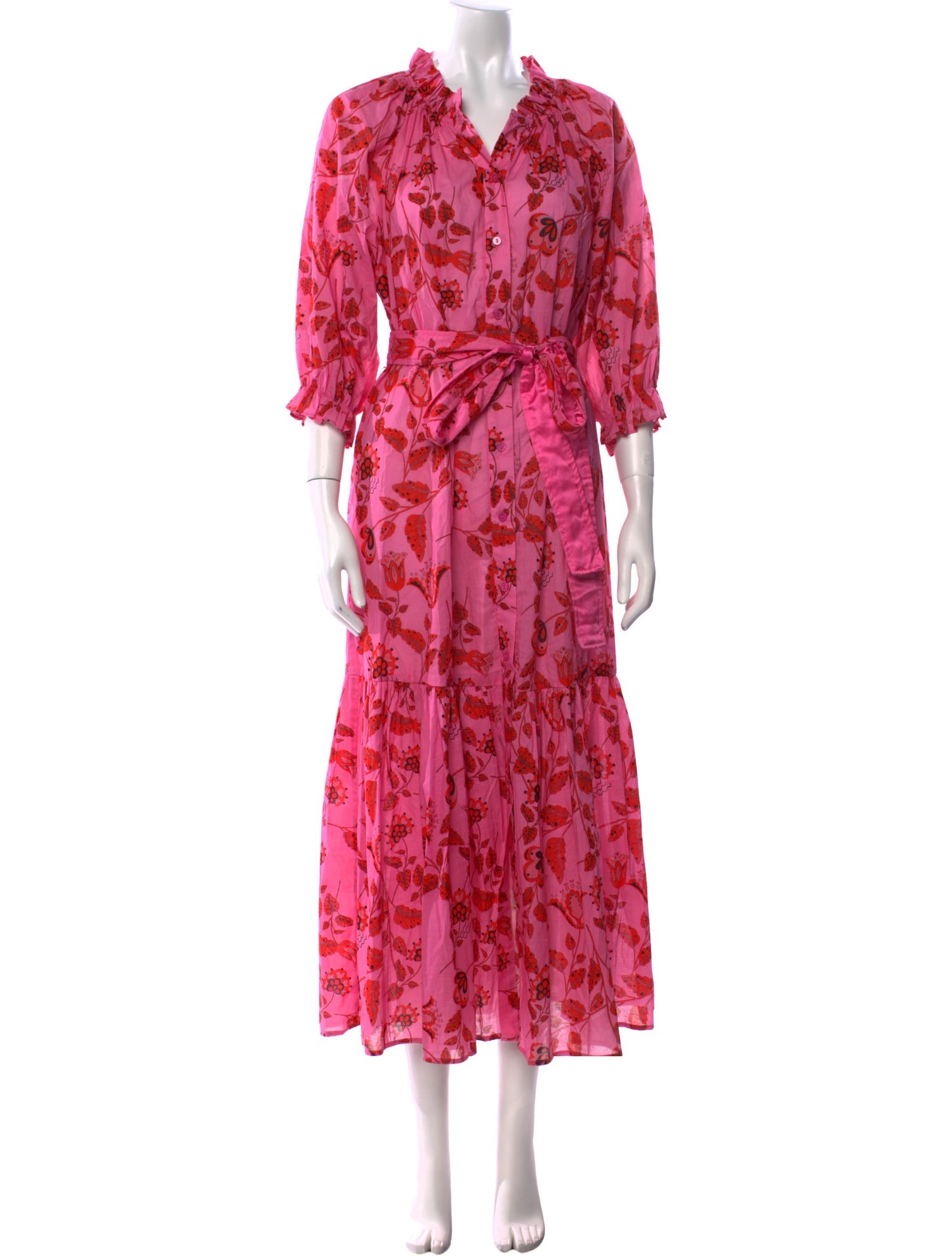 Cynthia Rowley Printed Long Dress