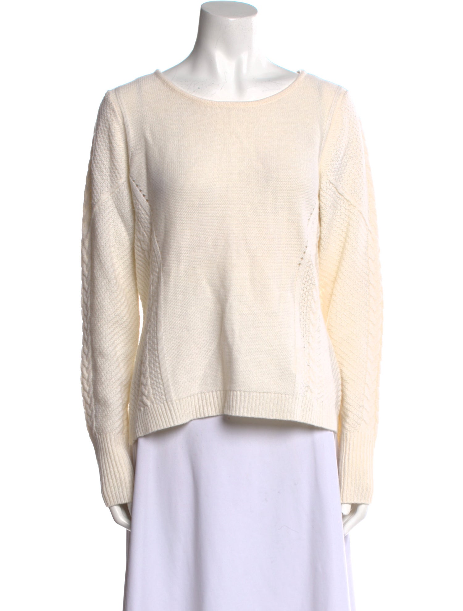 Cynthia Rowley Scoop Neck Sweater