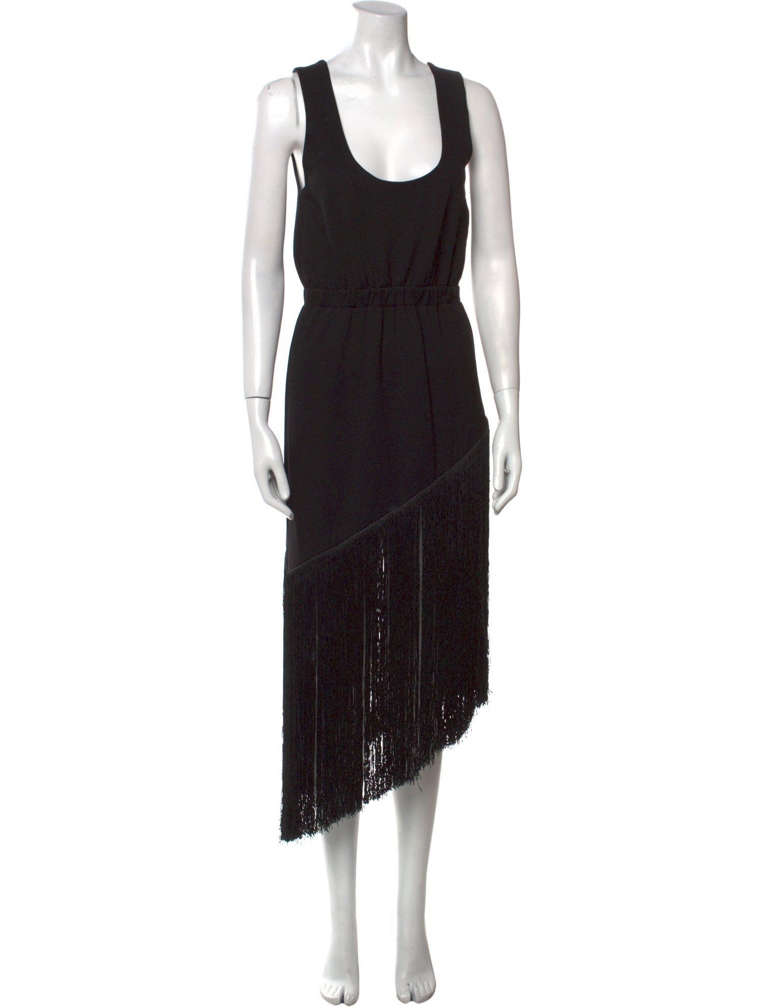 Cynthia Rowley Scoop Neck Long Dress