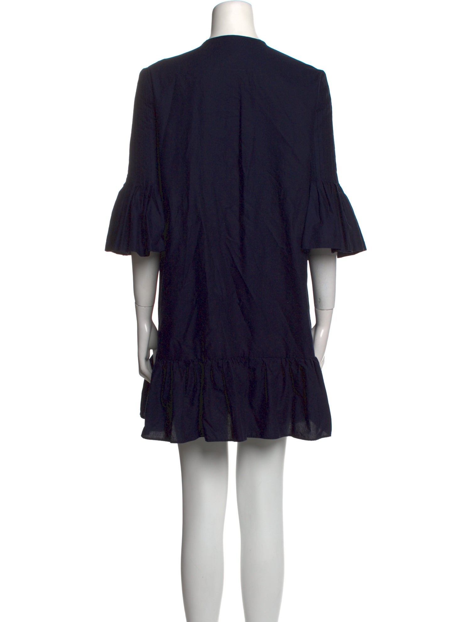 Cynthia Rowley Crew Neck Mini Dress