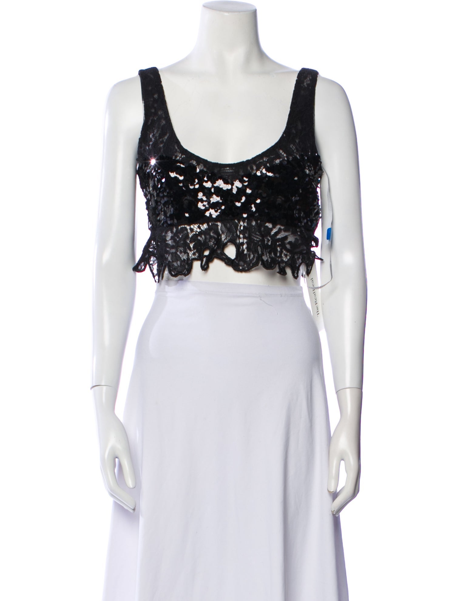 Cynthia Rowley Scoop Neck Sleeveless Crop Top w/ Tags