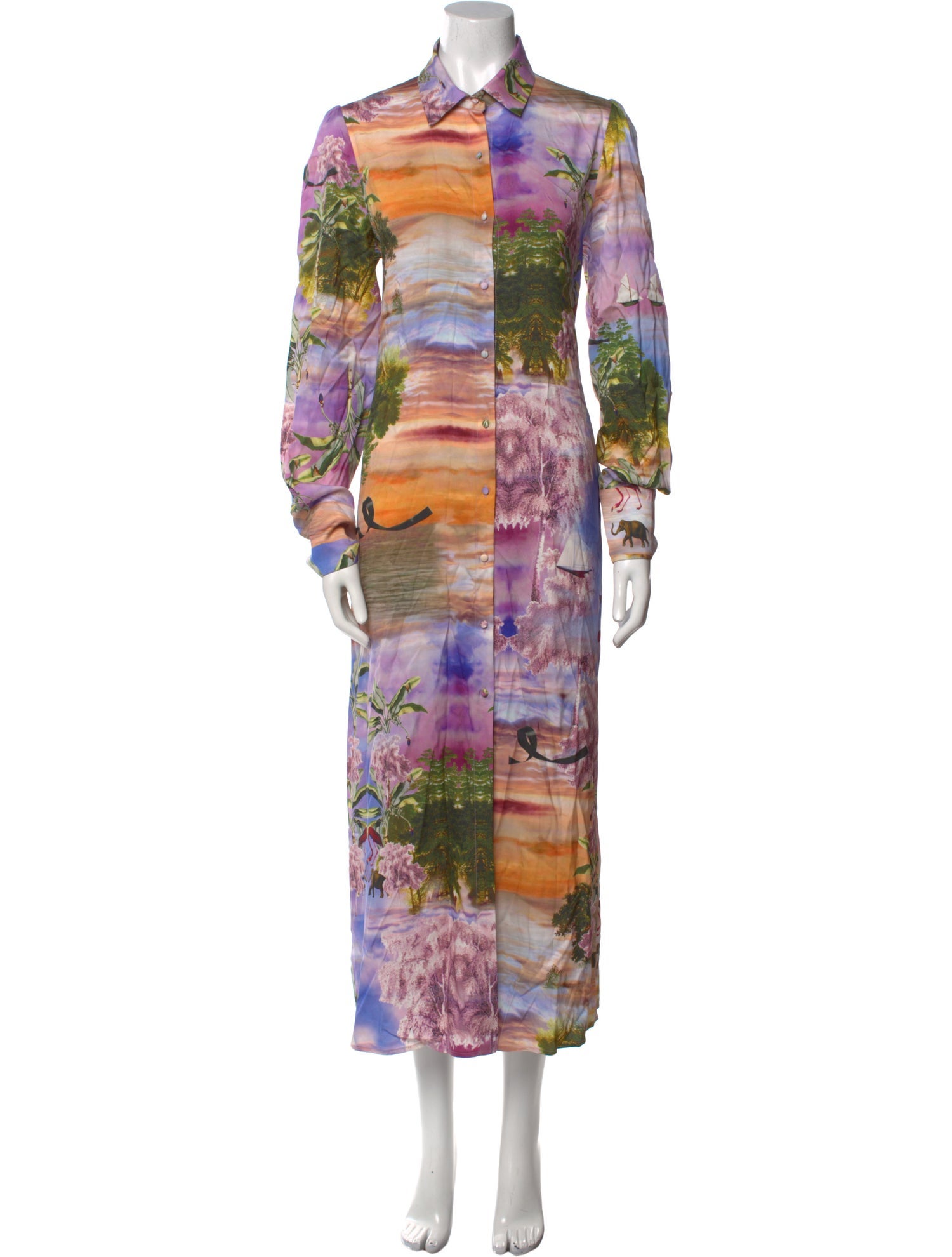 Cynthia Rowley Silk Long Dress