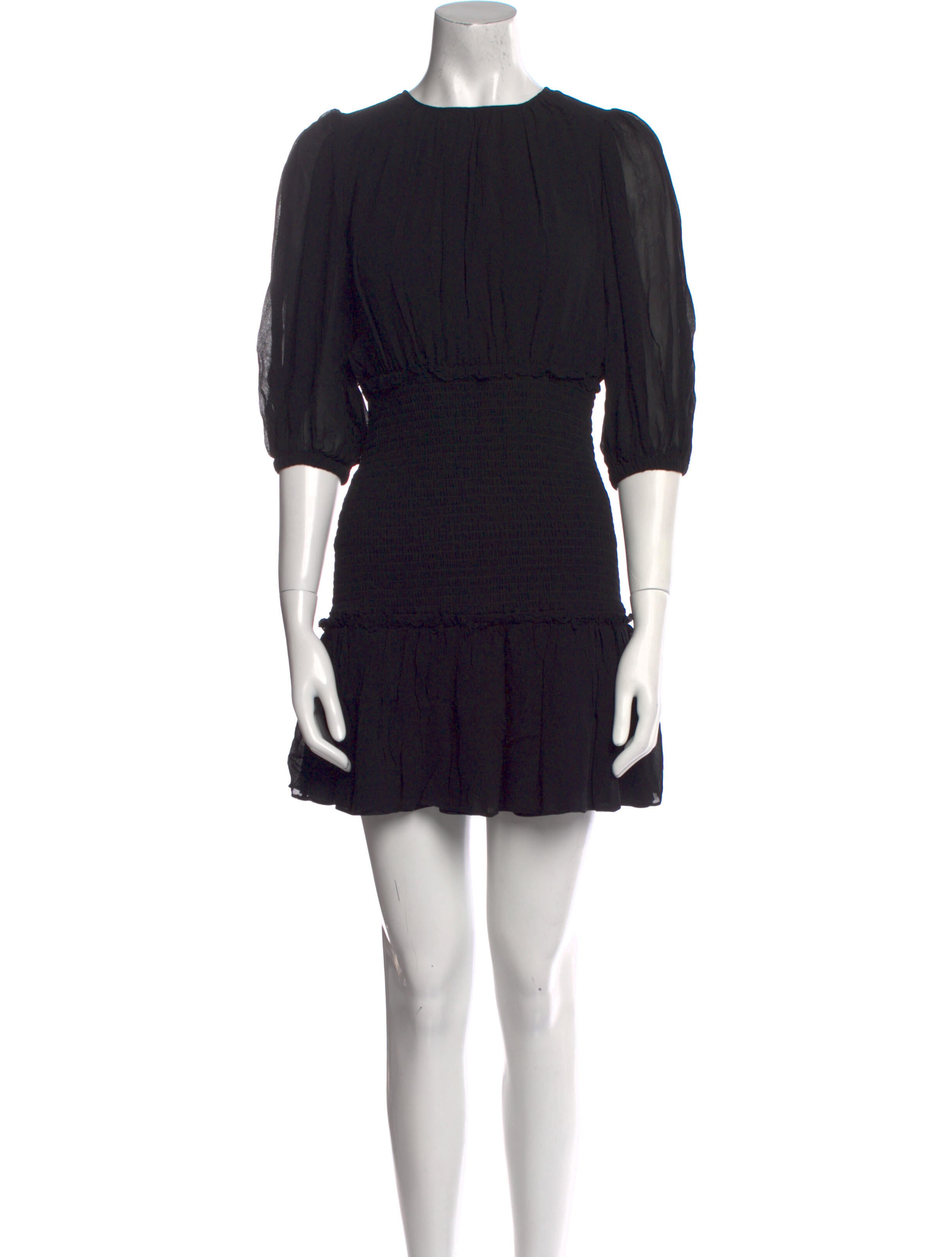 Cynthia Rowley Crew Neck Mini Dress