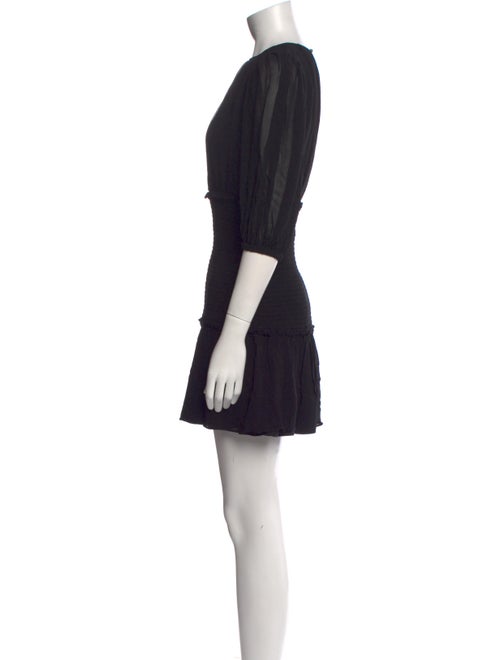 Cynthia Rowley Crew Neck Mini Dress