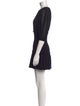 Cynthia Rowley Crew Neck Mini Dress