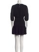 Cynthia Rowley Crew Neck Mini Dress