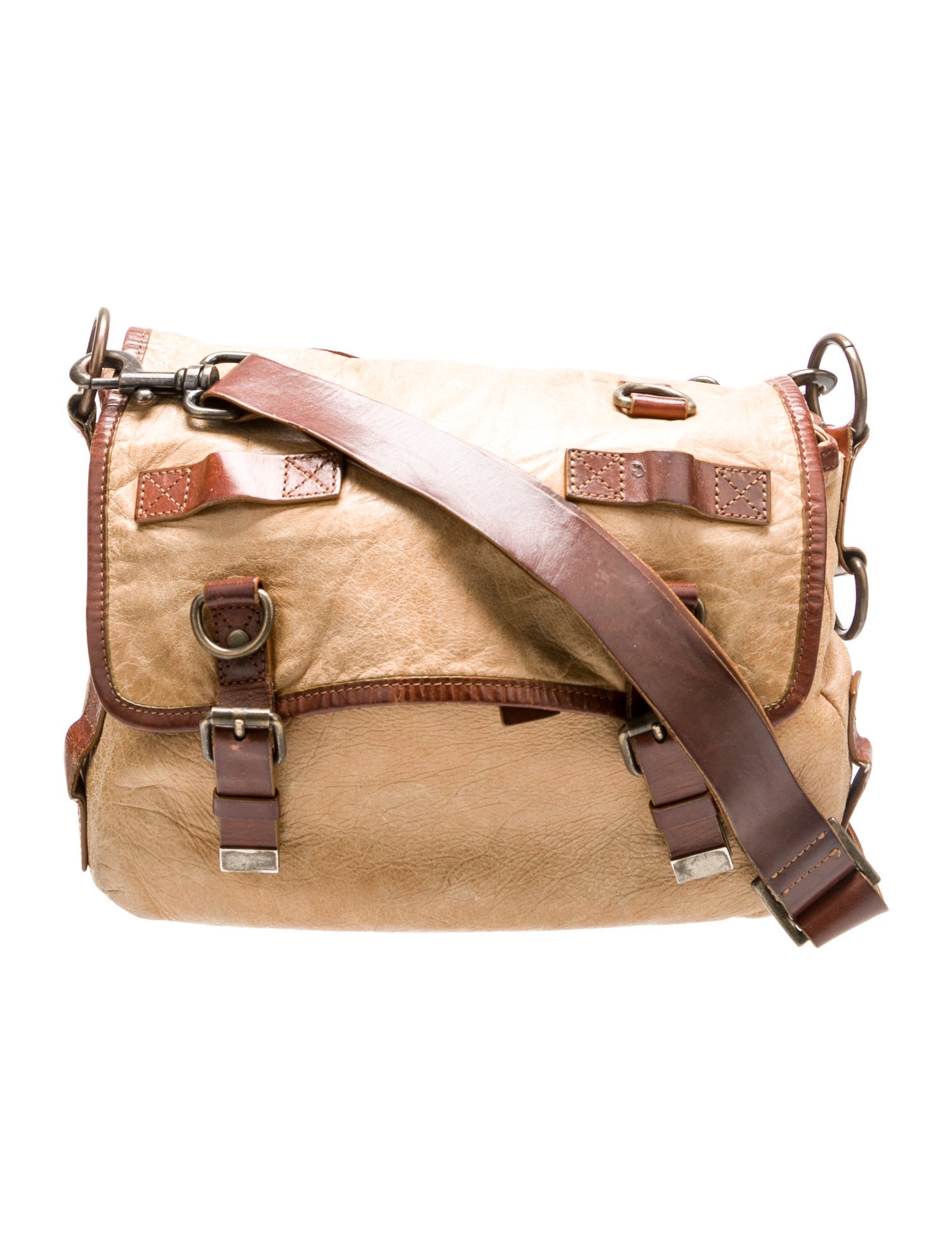 Cynthia Rowley Leather Messenger Bag