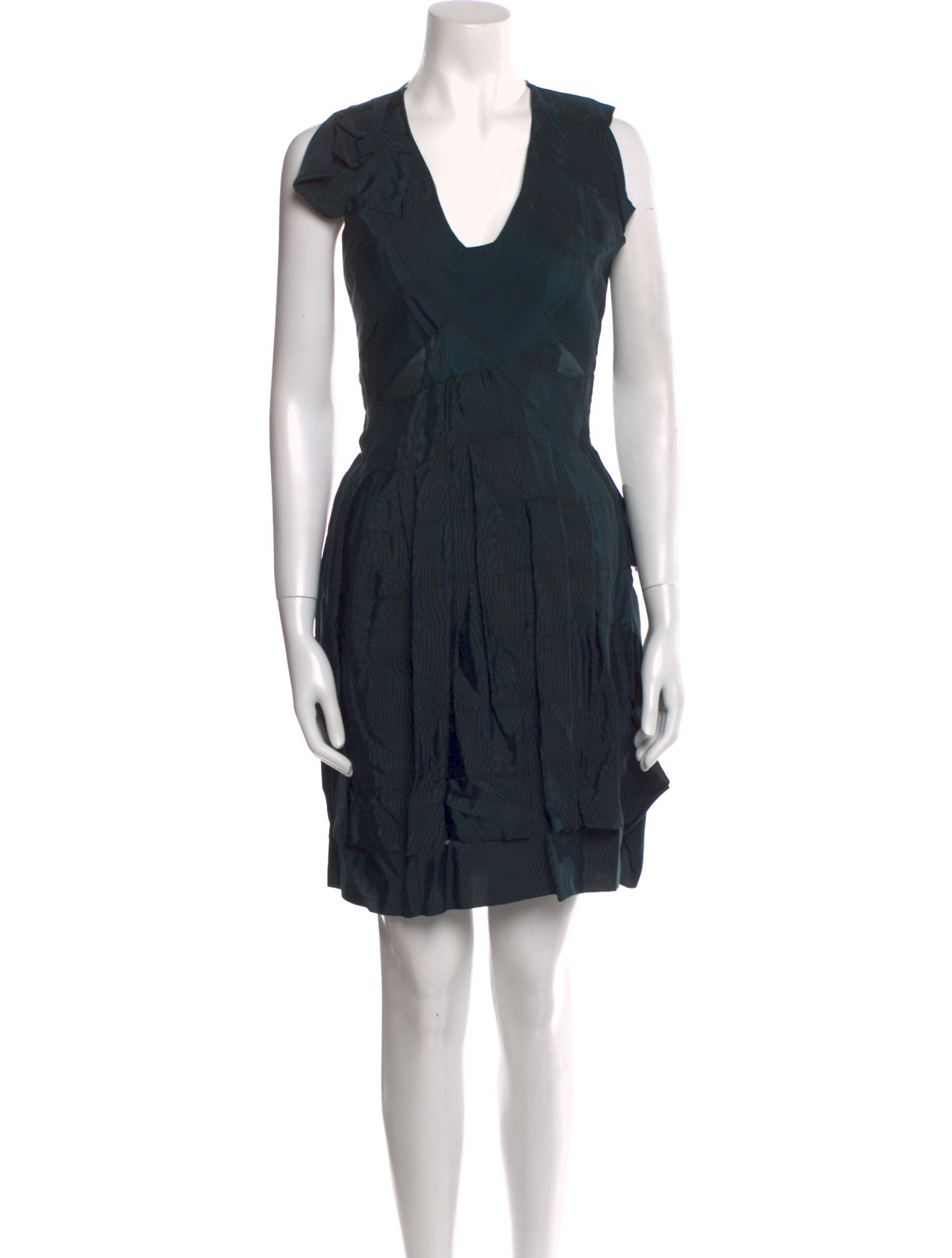 Cynthia Rowley V-Neck Knee-Length Dress