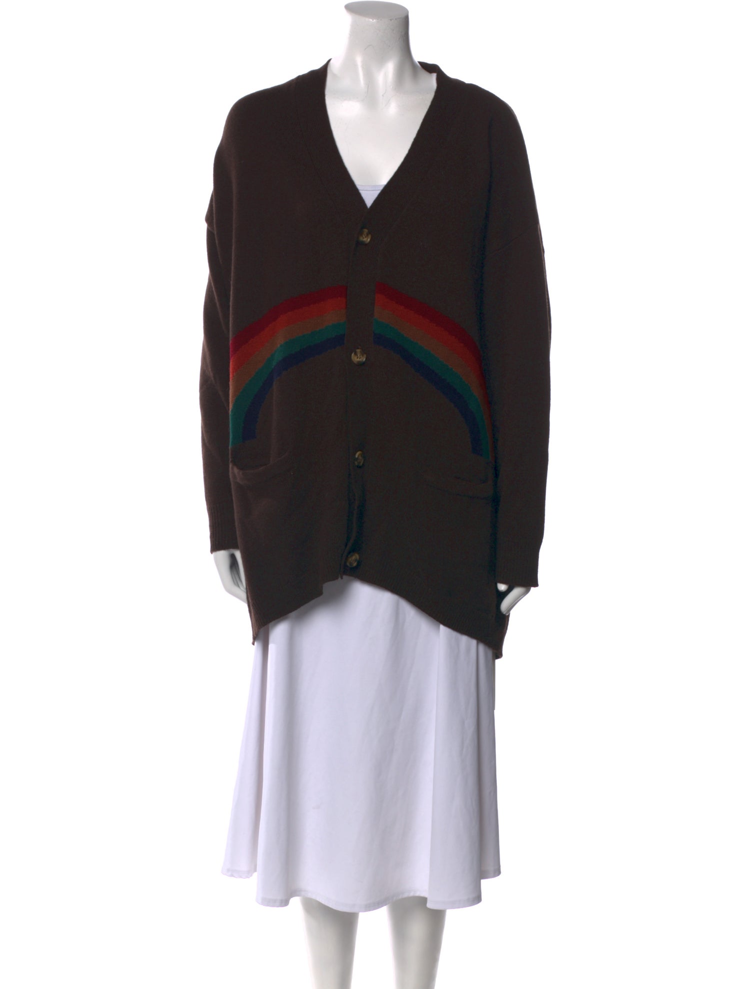 Cynthia Rowley Wool Striped Sweater