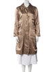 Cynthia Rowley Silk Trench Coat