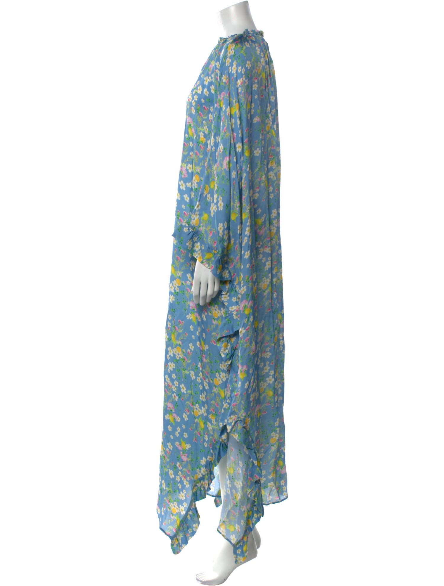 Cynthia Rowley Floral Print Long Dress w/ Tags