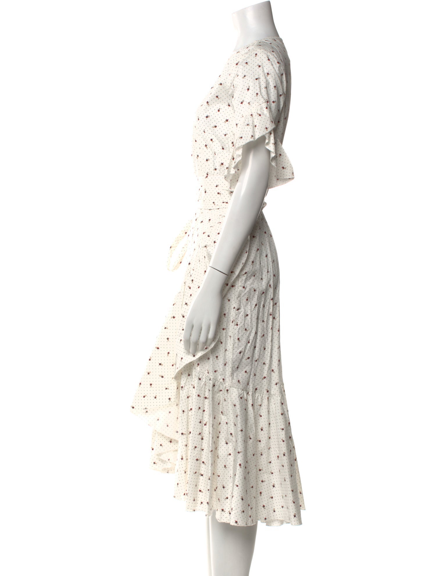 Cynthia Rowley Printed Midi Length Dress