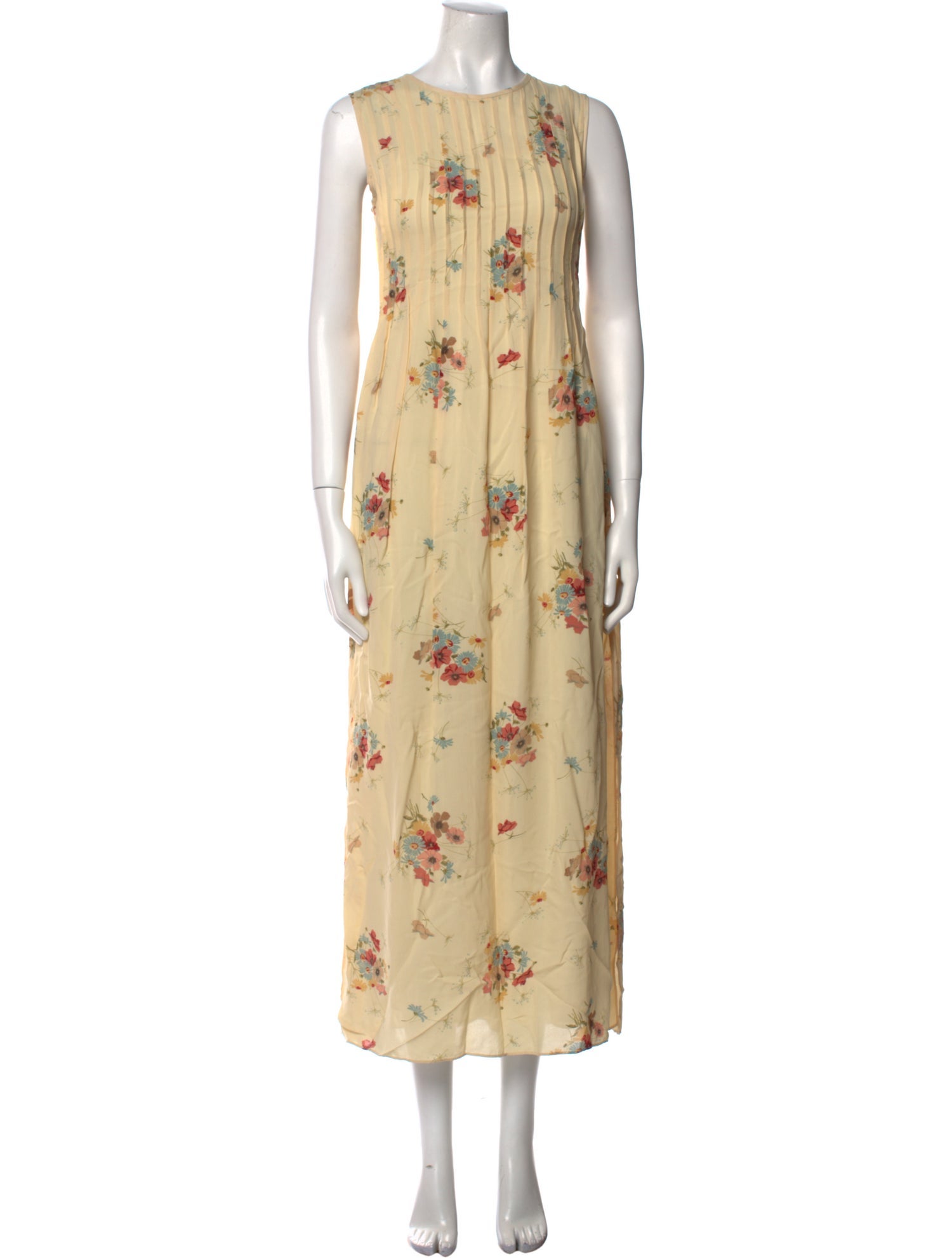 Cynthia Rowley Floral Print Long Dress